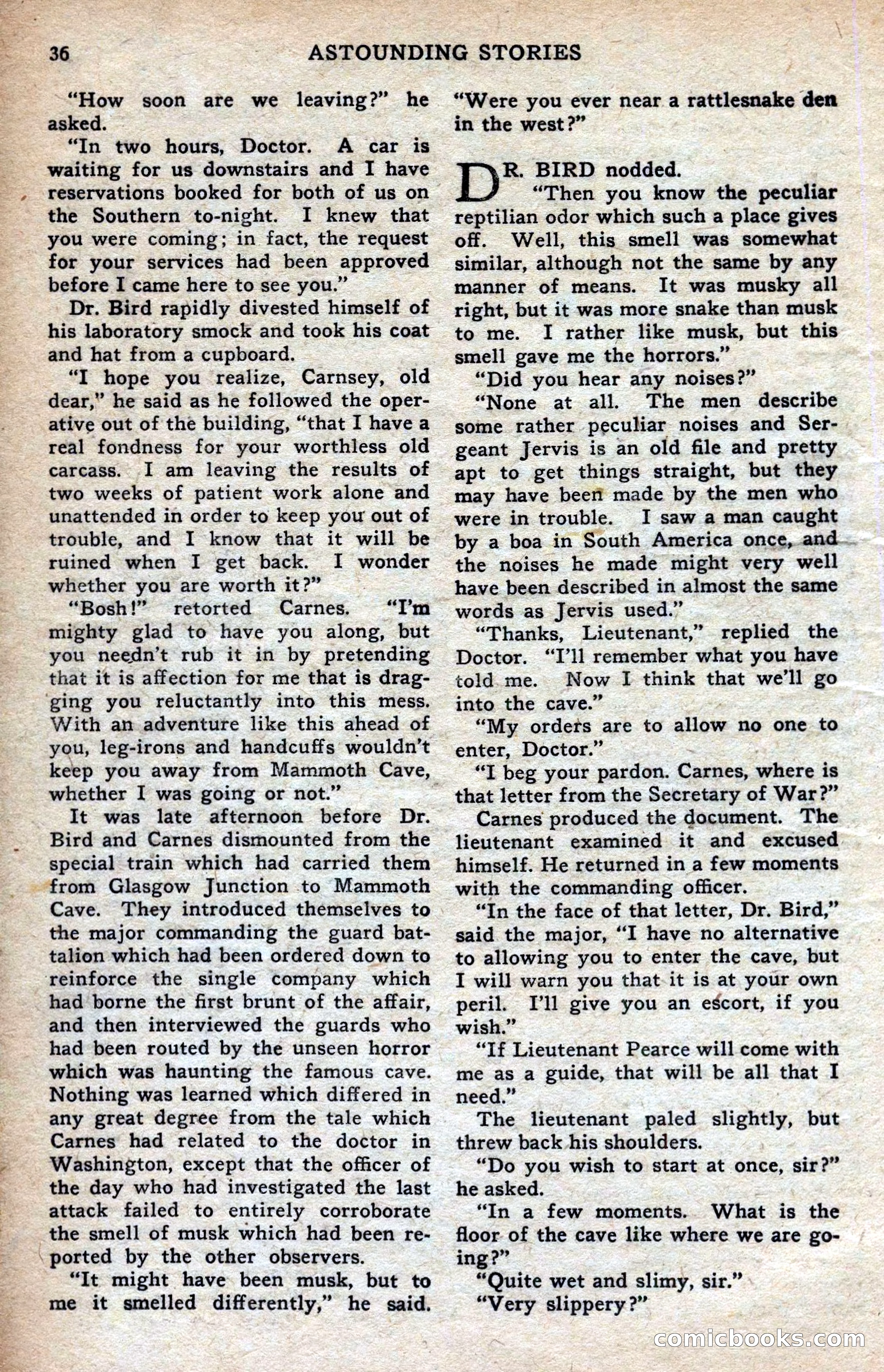 Astounding Stories of Super Science — page 38 of 148
