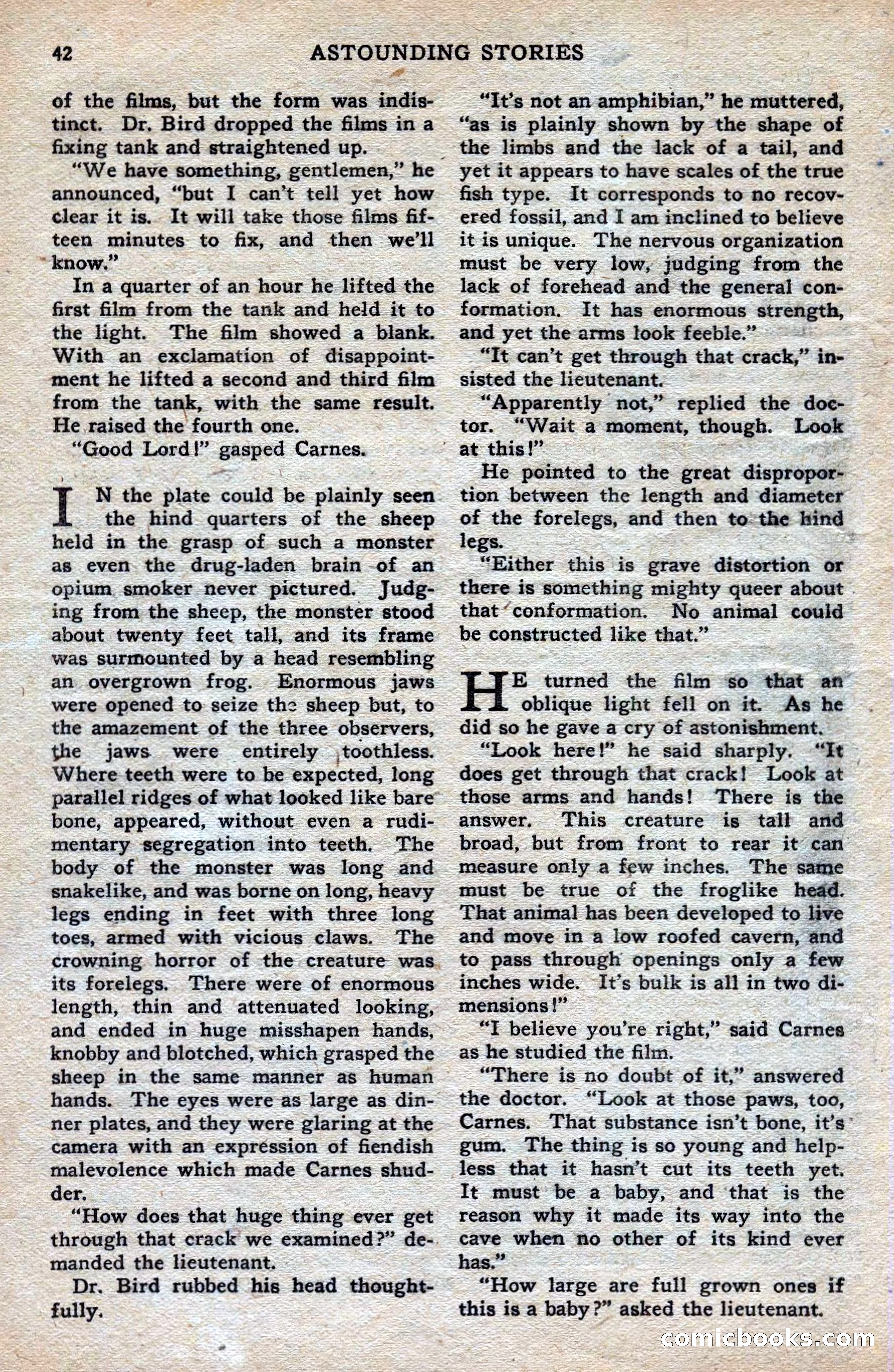 Astounding Stories of Super Science — page 44 of 148