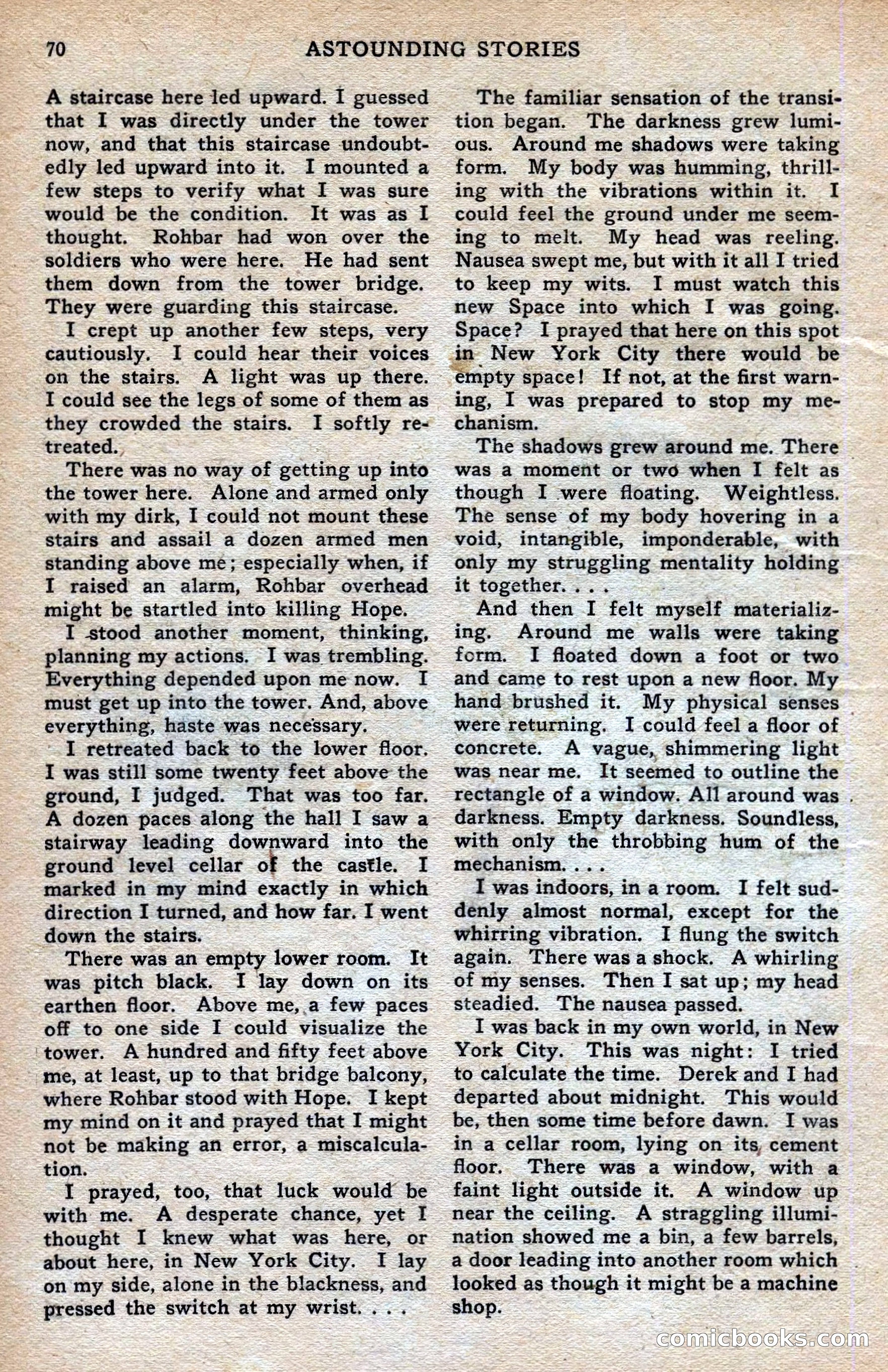 Astounding Stories of Super Science — page 72 of 148