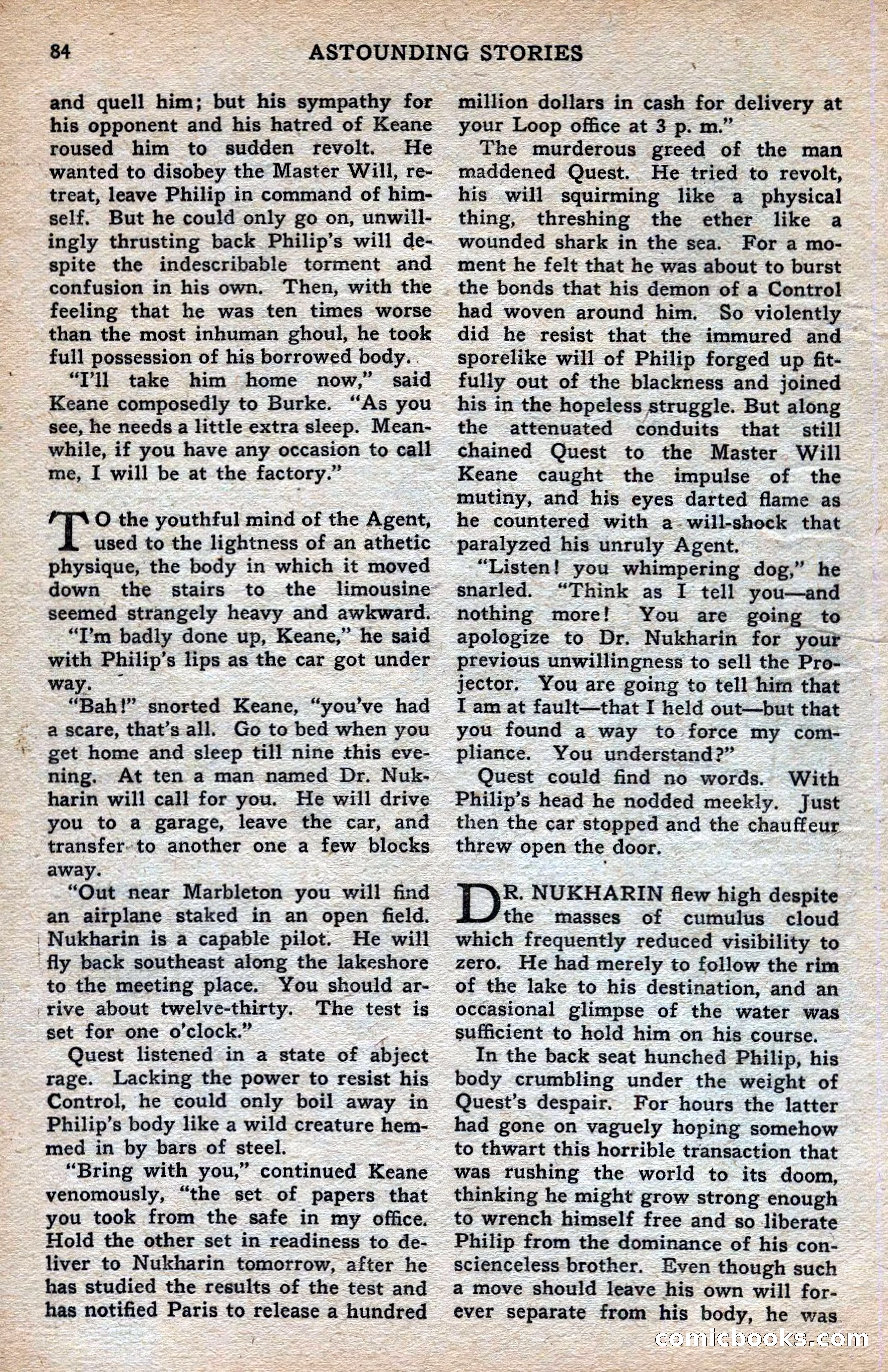 Astounding Stories of Super Science — page 86 of 148