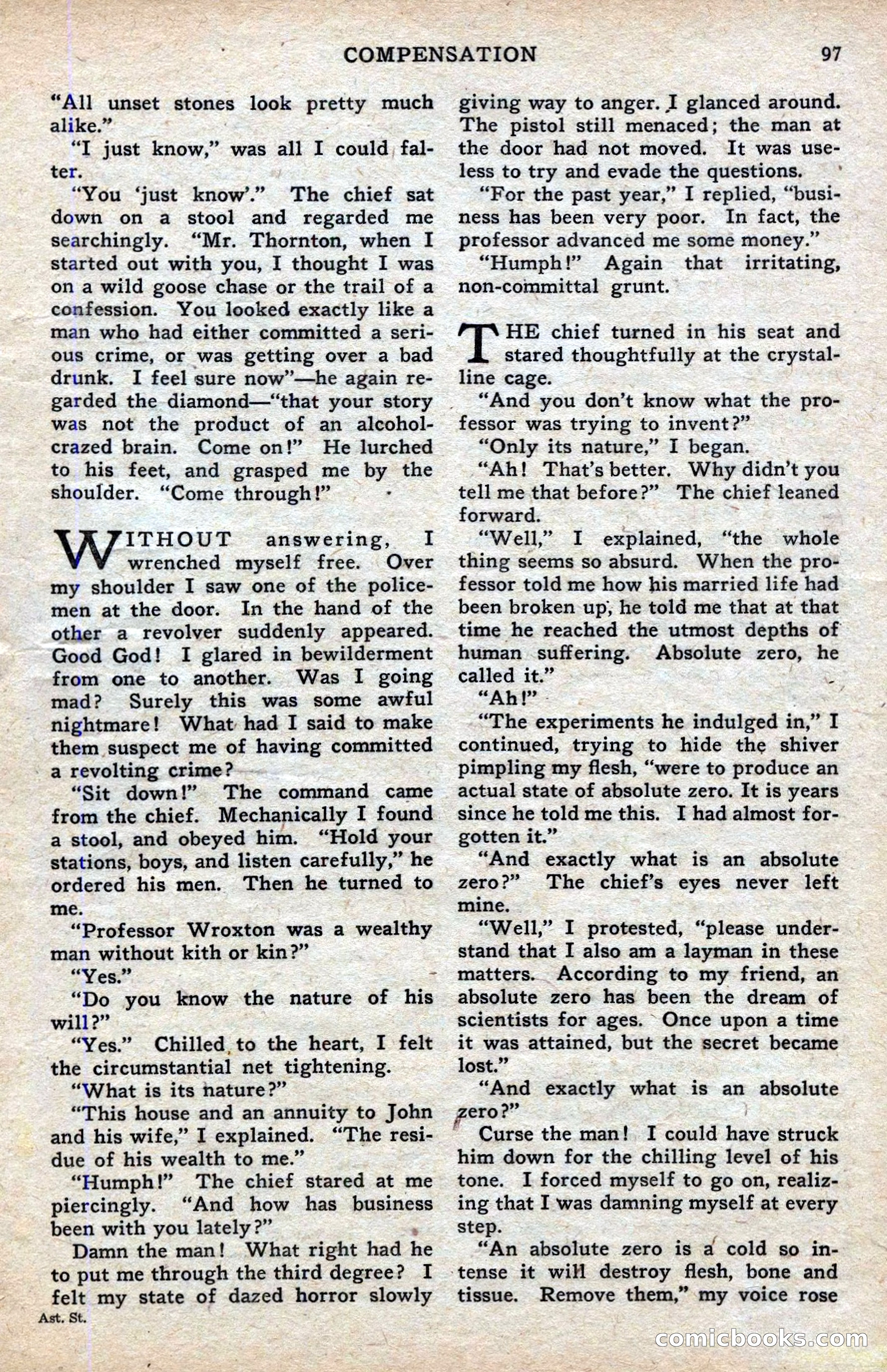 Astounding Stories of Super Science — page 99 of 148