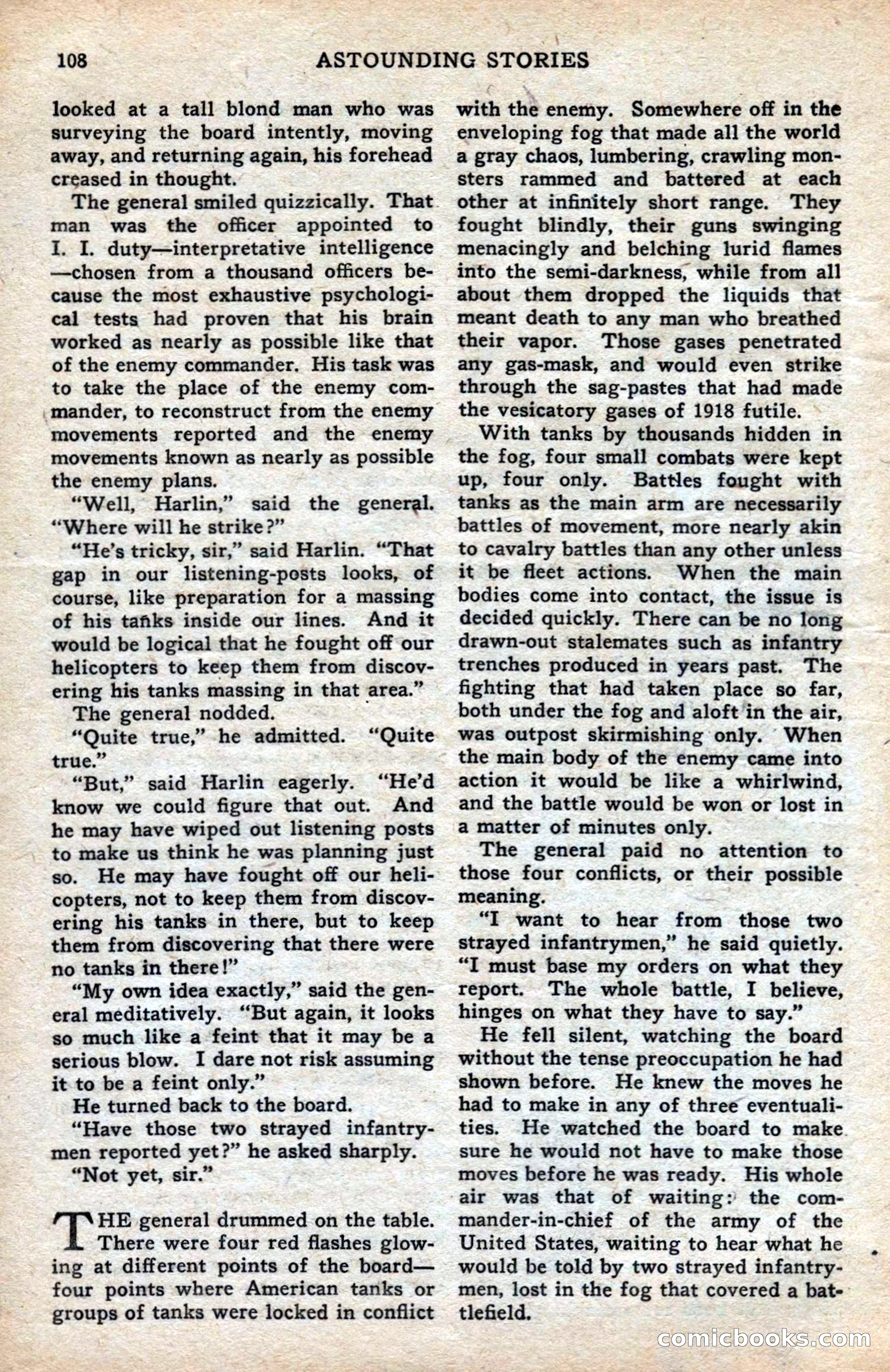 Astounding Stories of Super Science — page 110 of 148