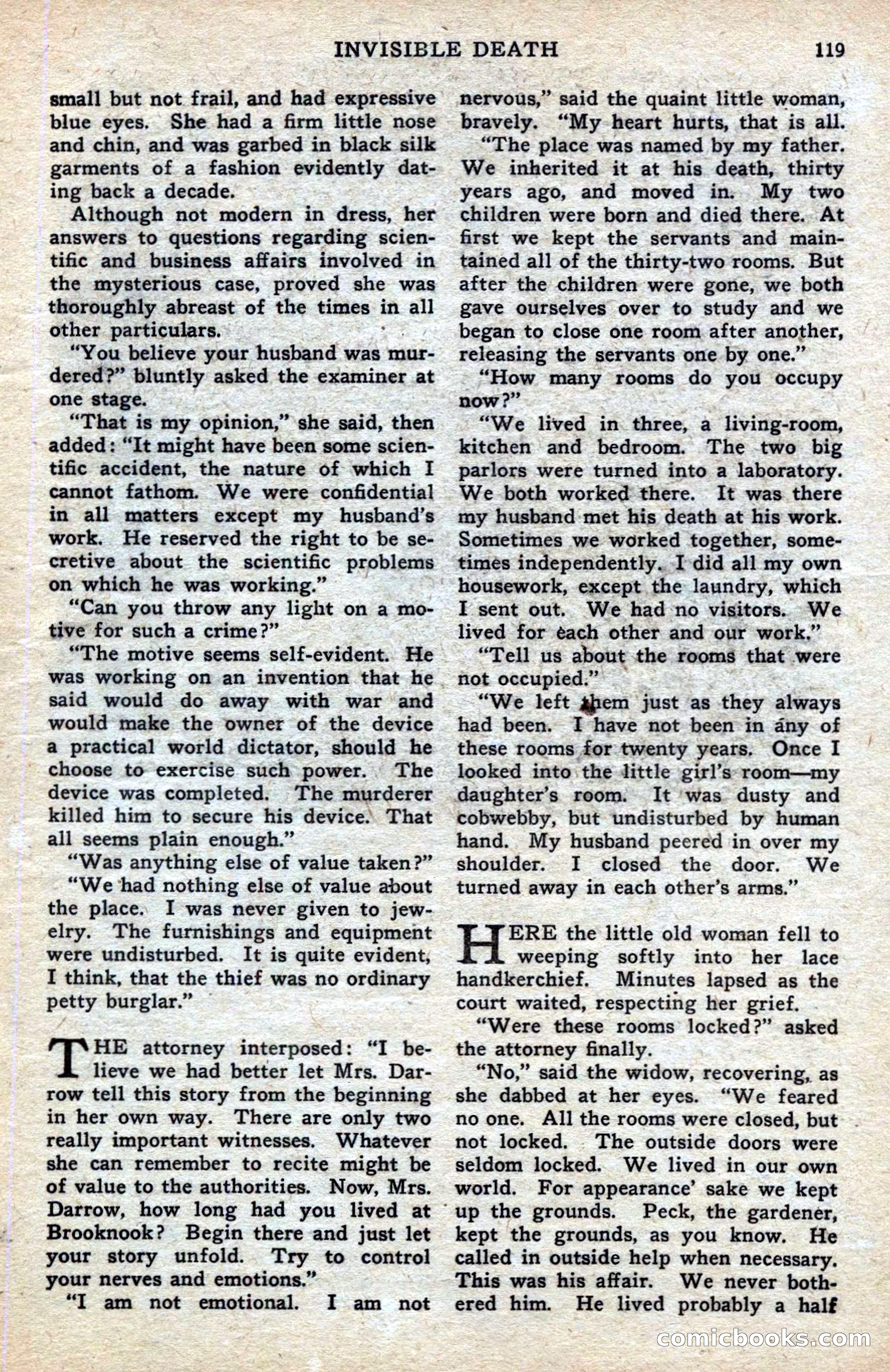 Astounding Stories of Super Science — page 121 of 148