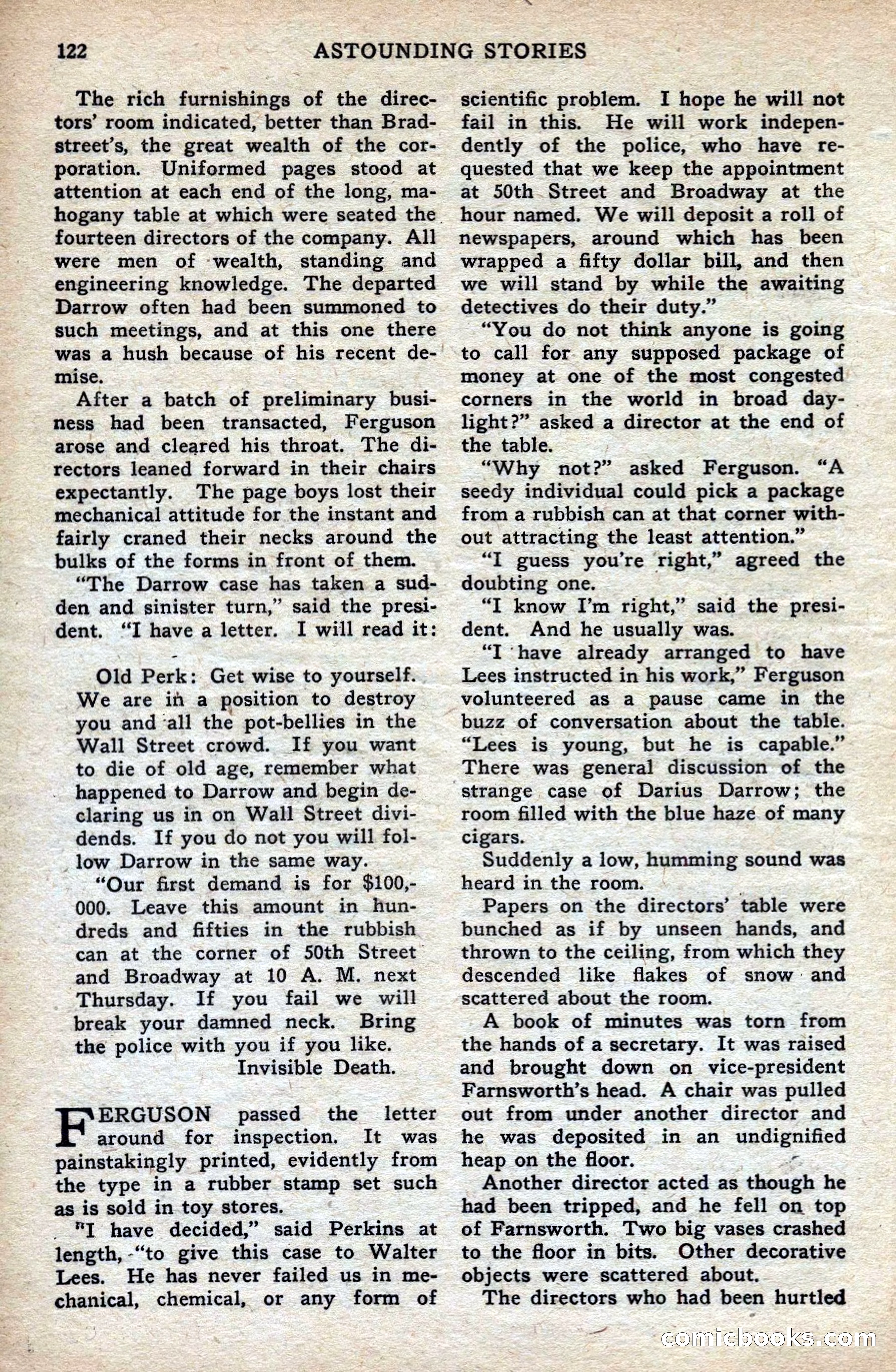 Astounding Stories of Super Science — page 124 of 148