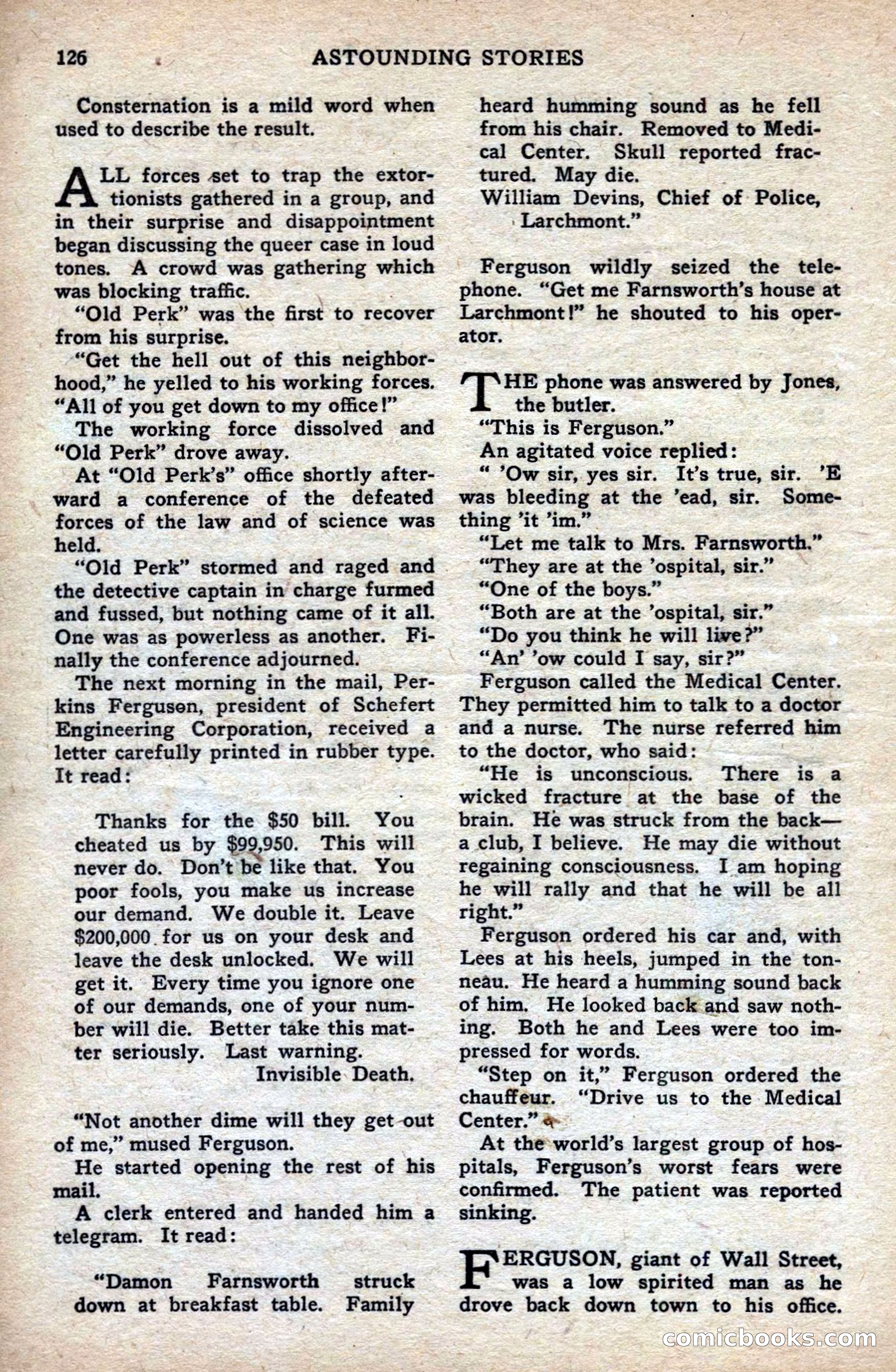 Astounding Stories of Super Science — page 128 of 148
