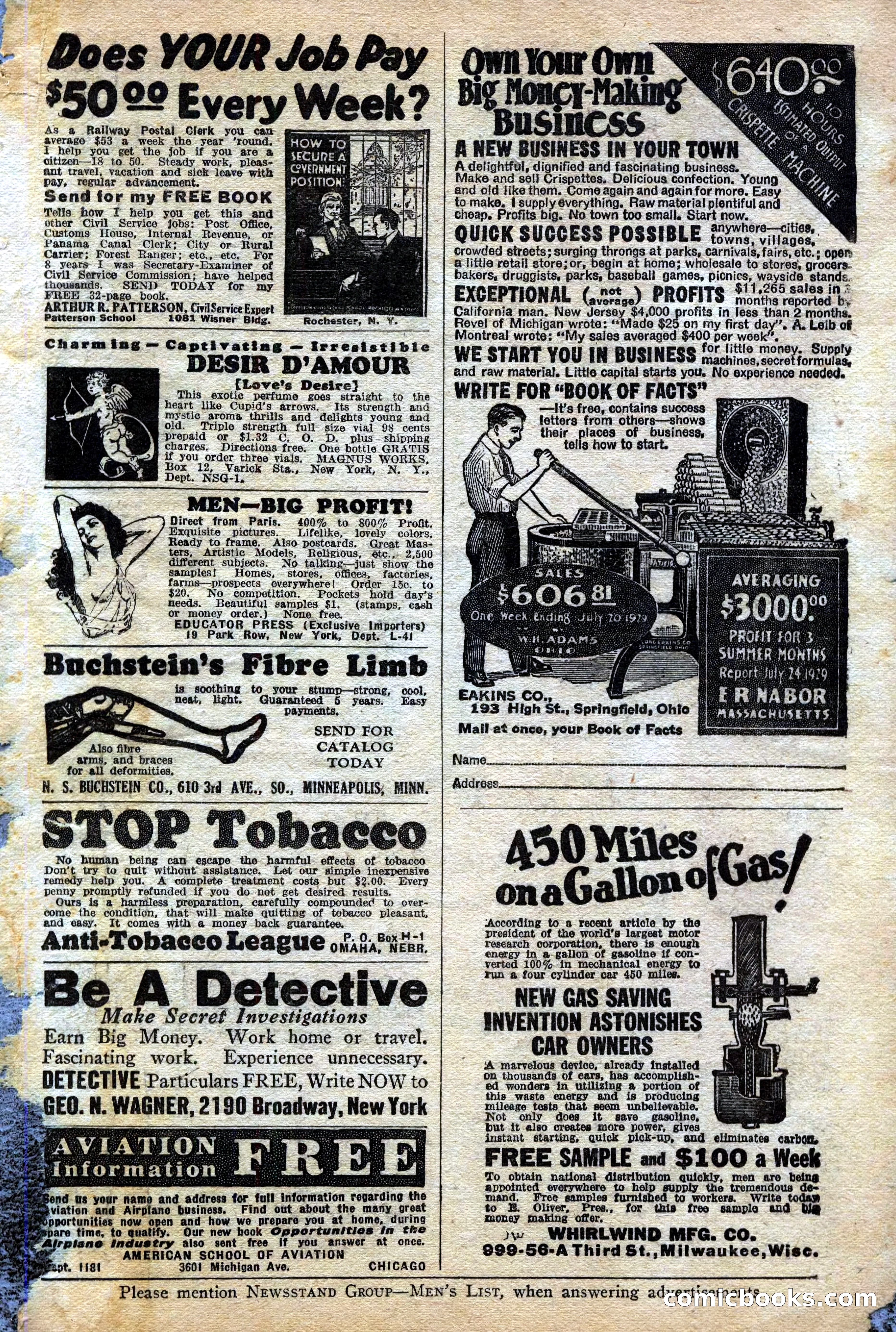 Astounding Stories of Super Science — page 145 of 148