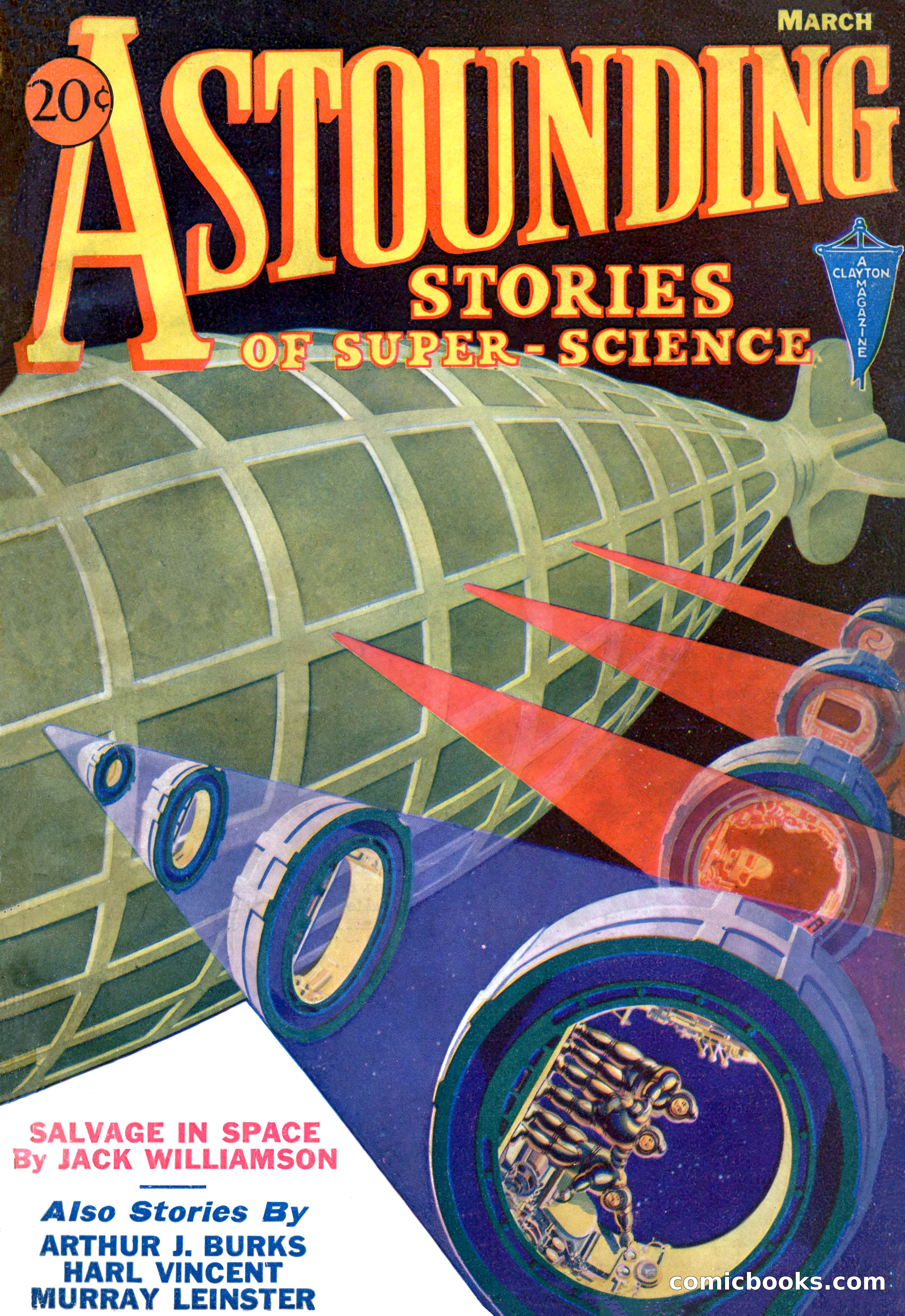Astounding Stories of Super-Science, March 1933 — page 1 of 148
