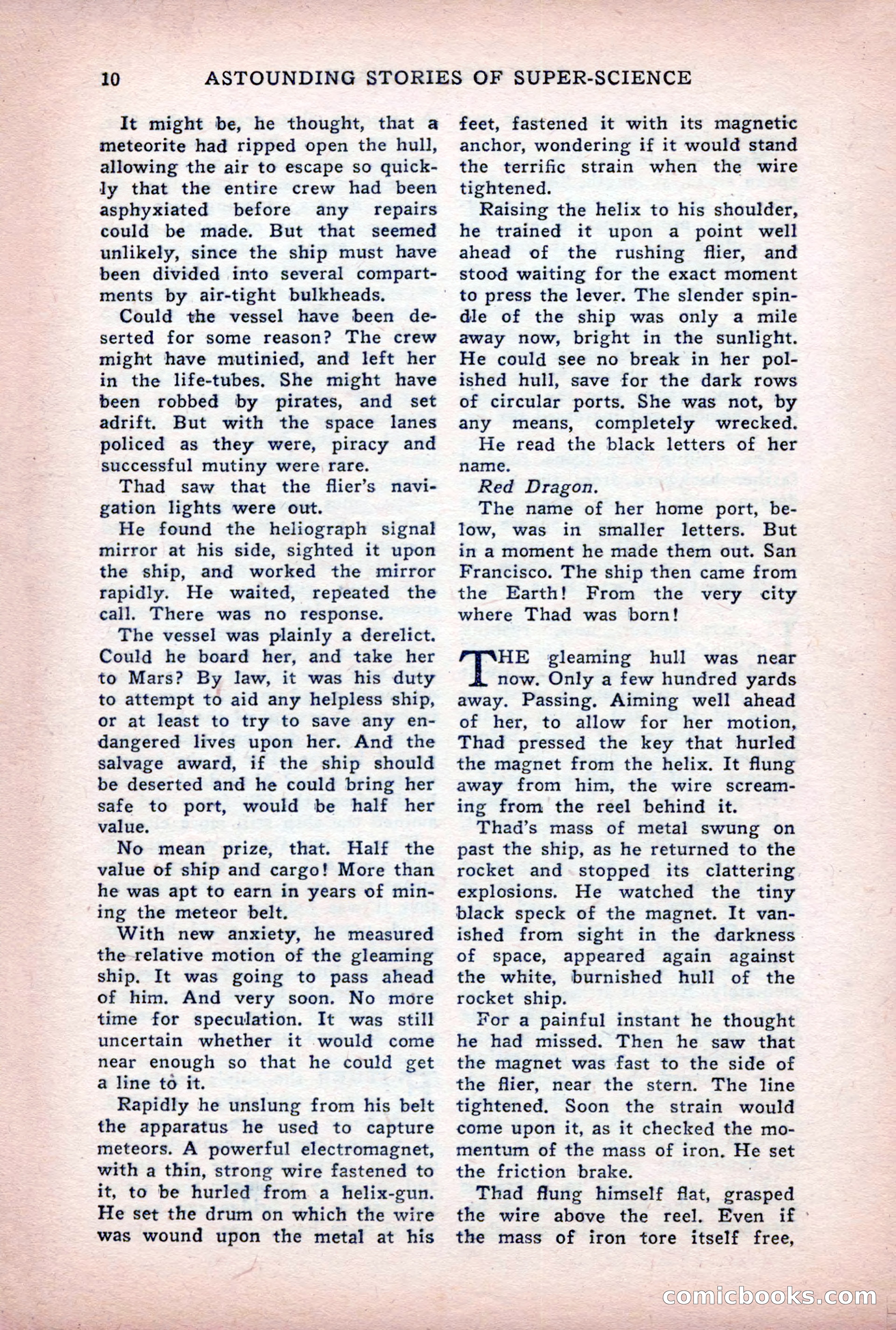 Astounding Stories of Super-Science, March 1933 — page 12 of 148