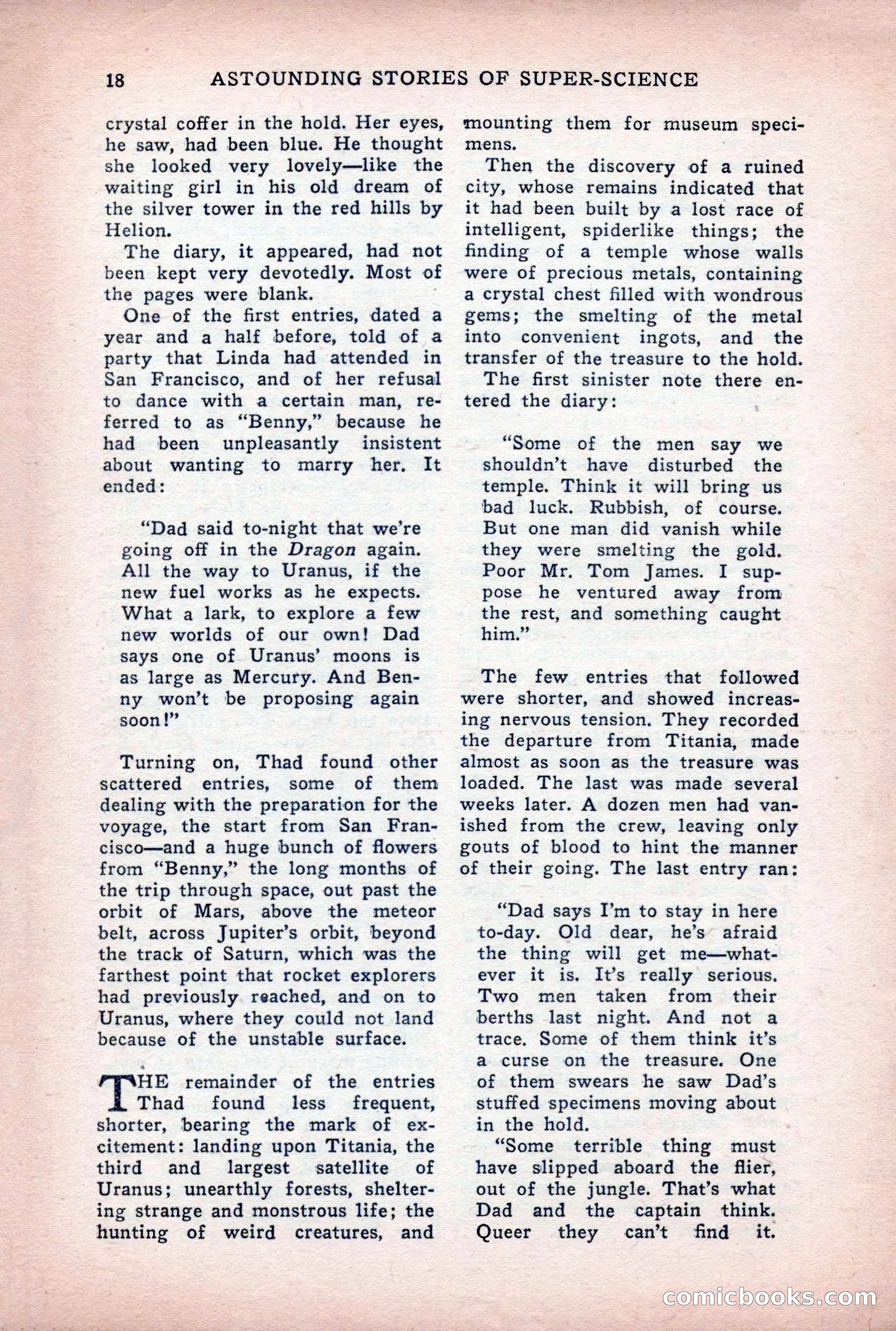 Astounding Stories of Super-Science, March 1933 — page 20 of 148