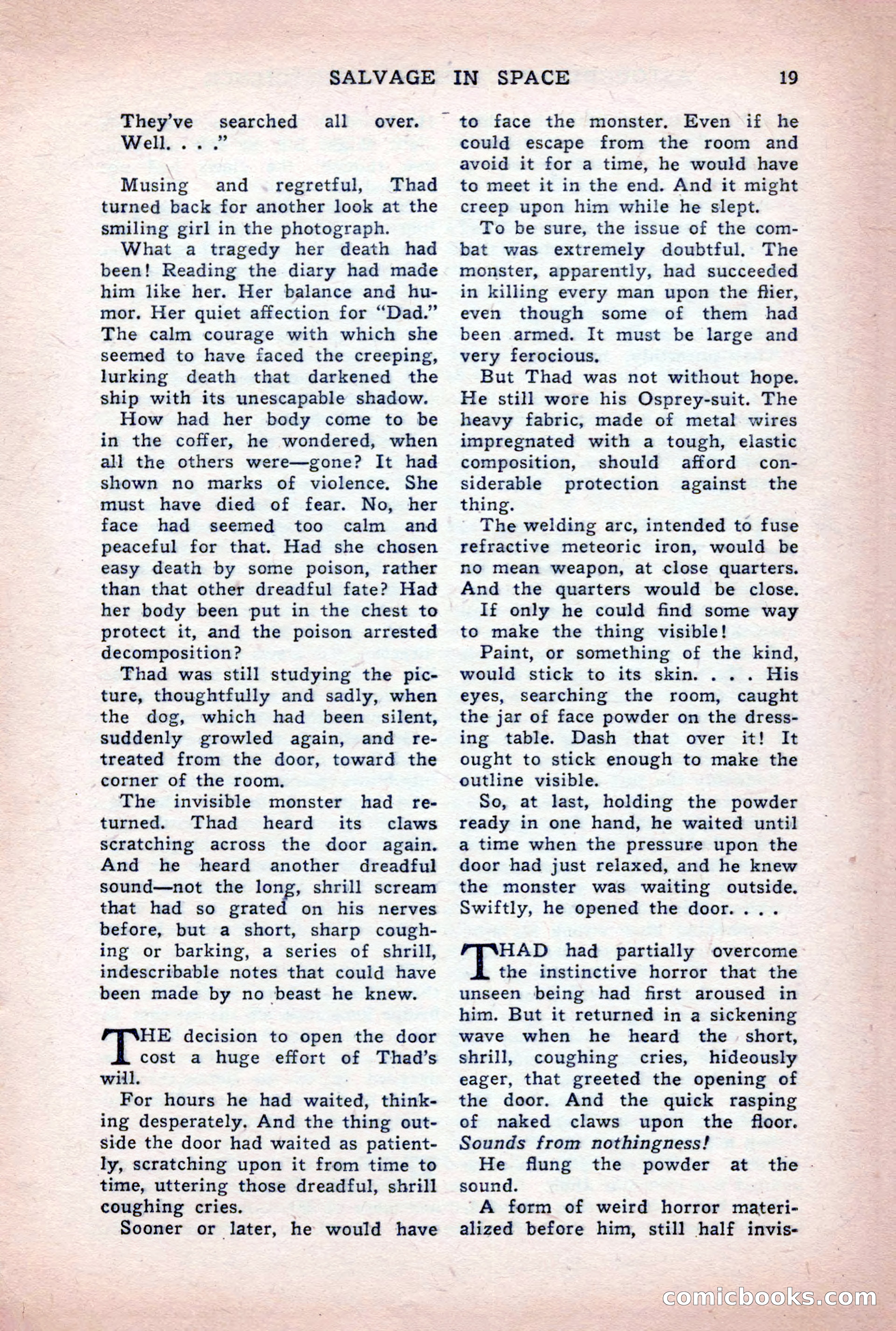 Astounding Stories of Super-Science, March 1933 — page 21 of 148