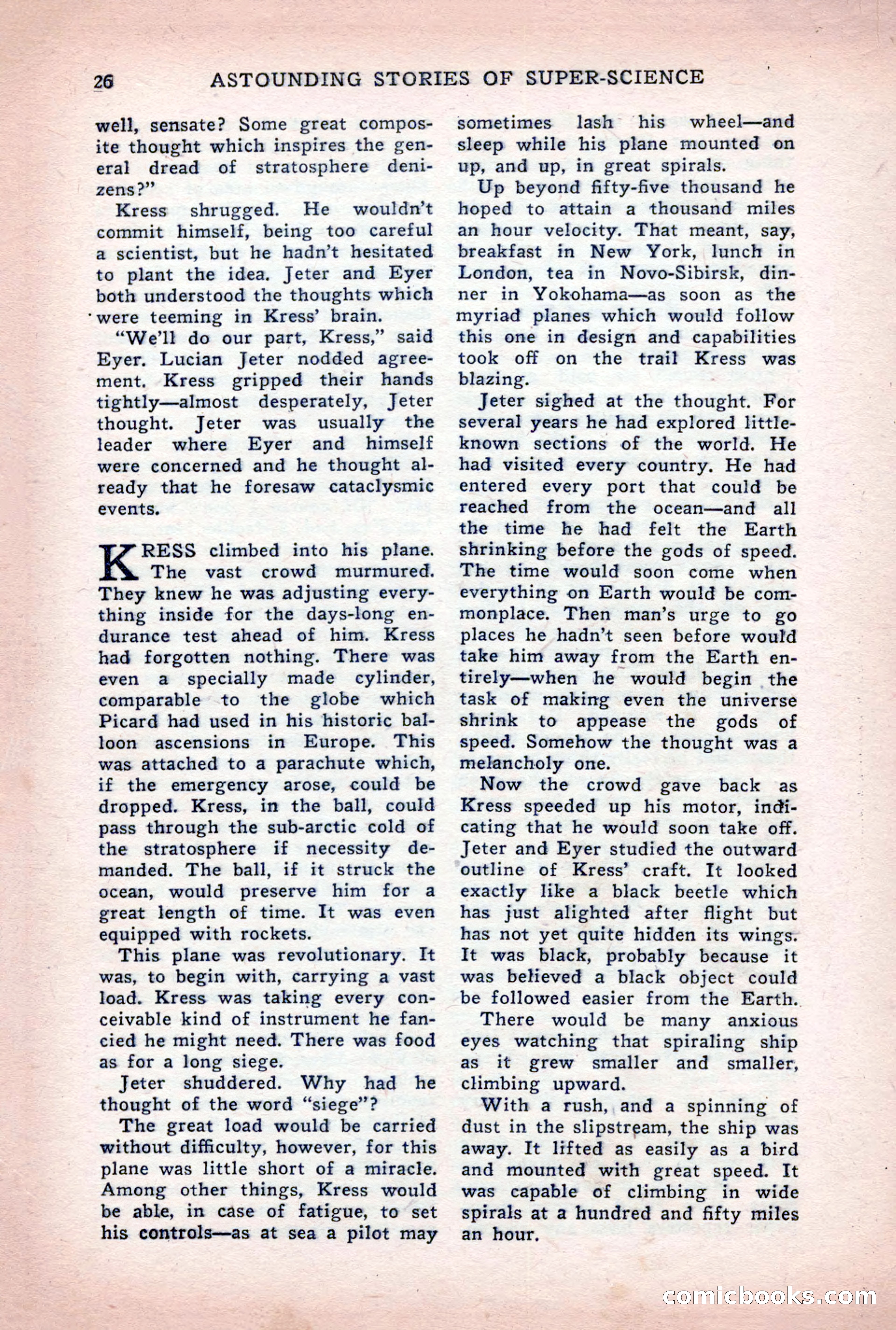 Astounding Stories of Super-Science, March 1933 — page 28 of 148