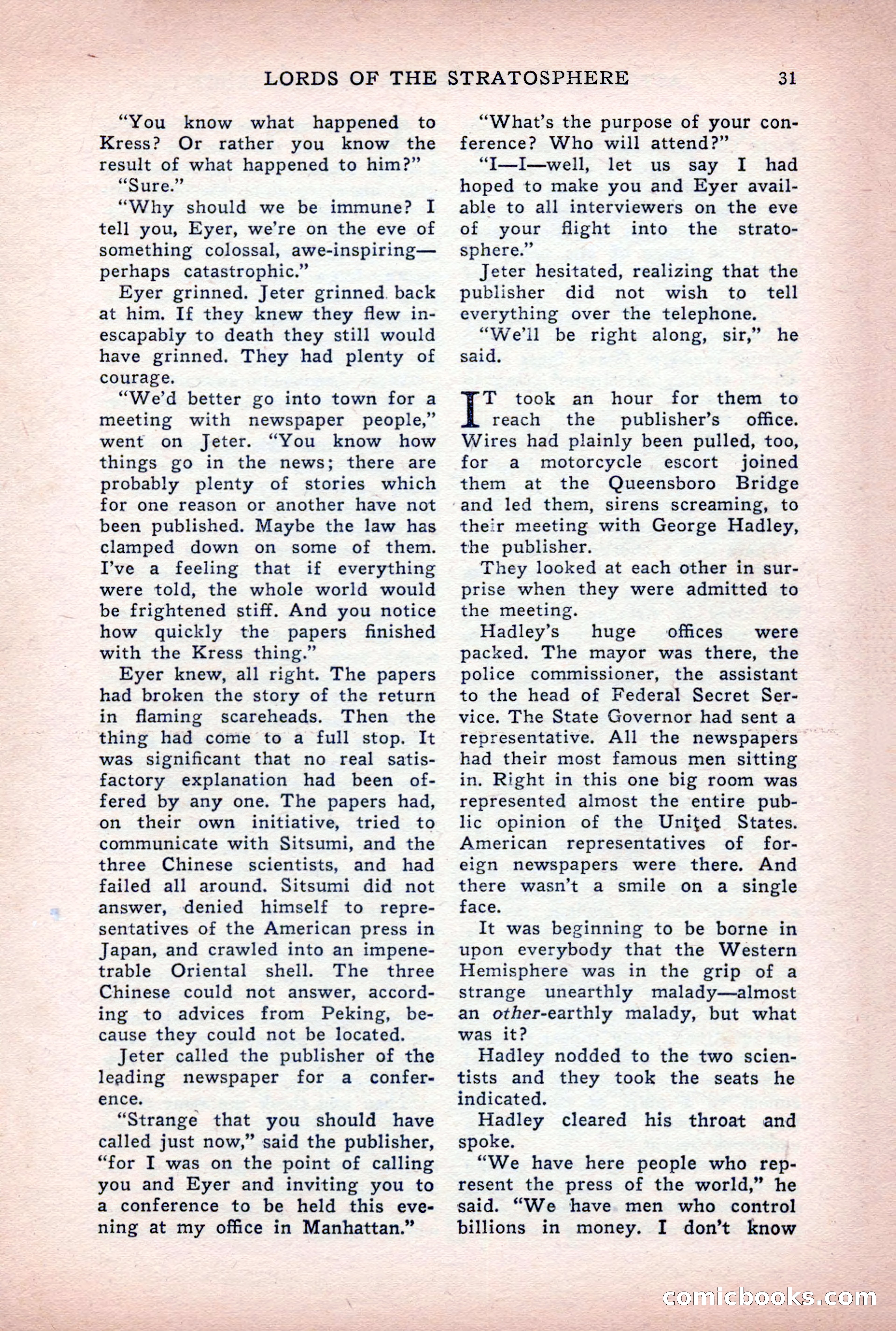 Astounding Stories of Super-Science, March 1933 — page 33 of 148