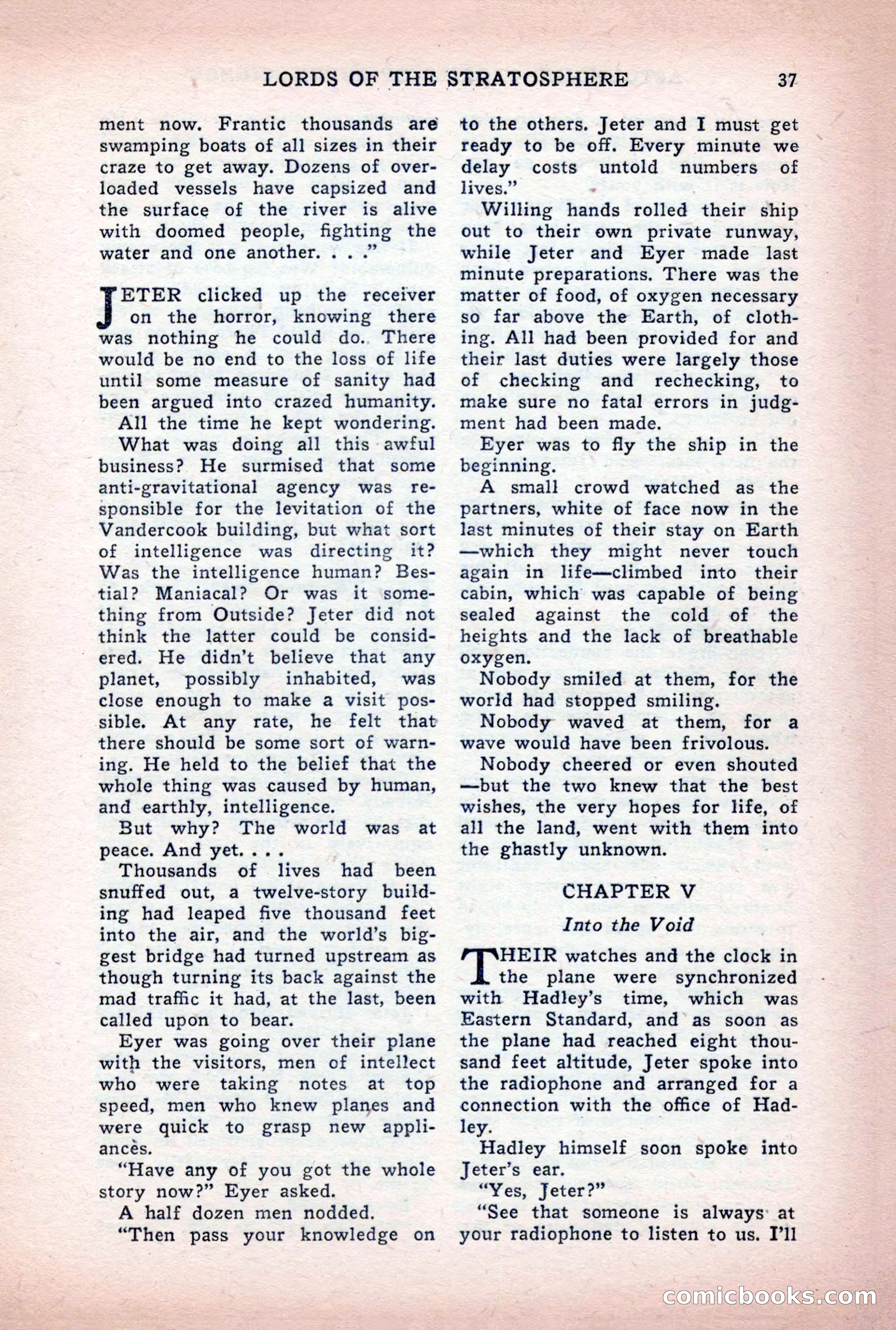 Astounding Stories of Super-Science, March 1933 — page 39 of 148
