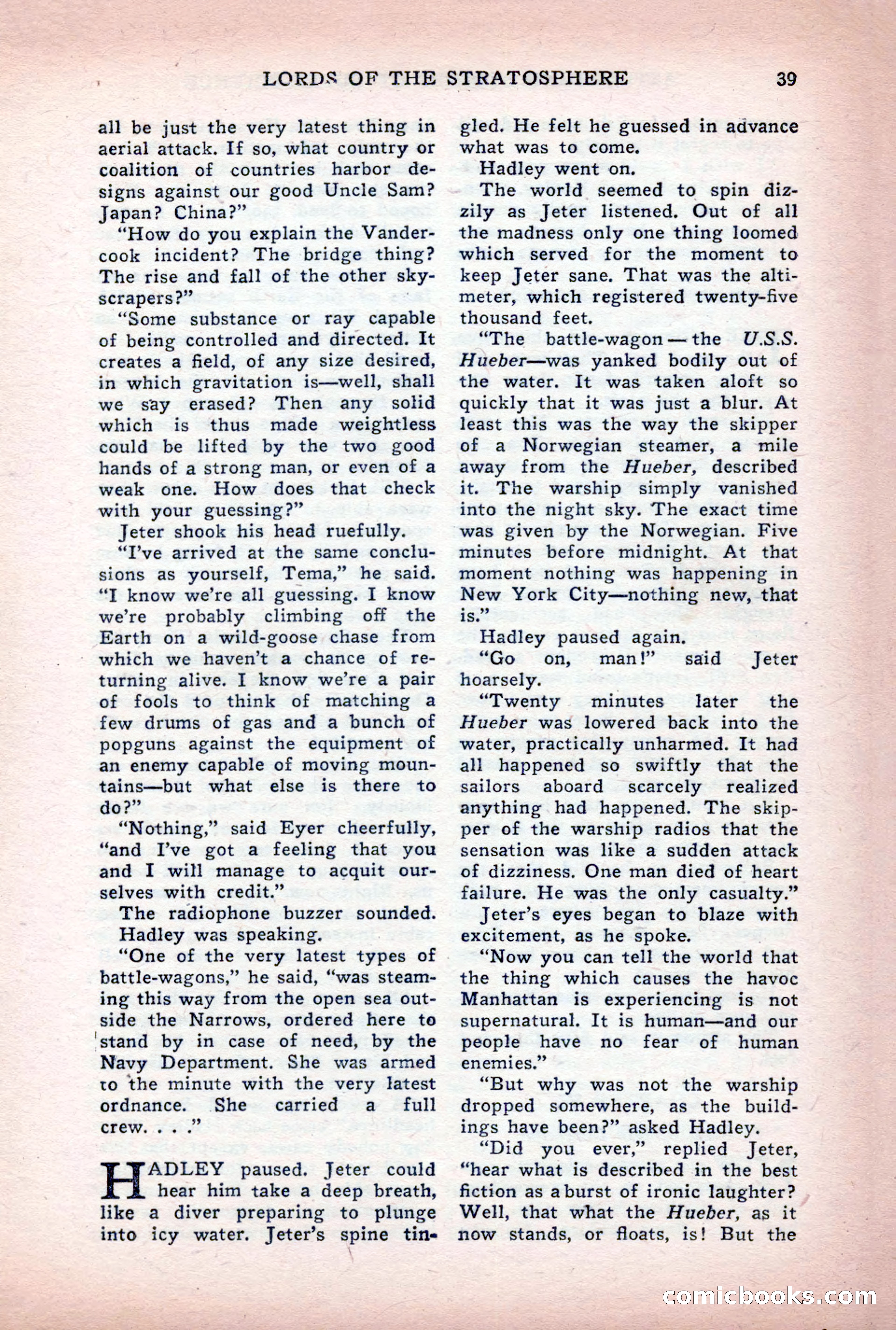 Astounding Stories of Super-Science, March 1933 — page 41 of 148