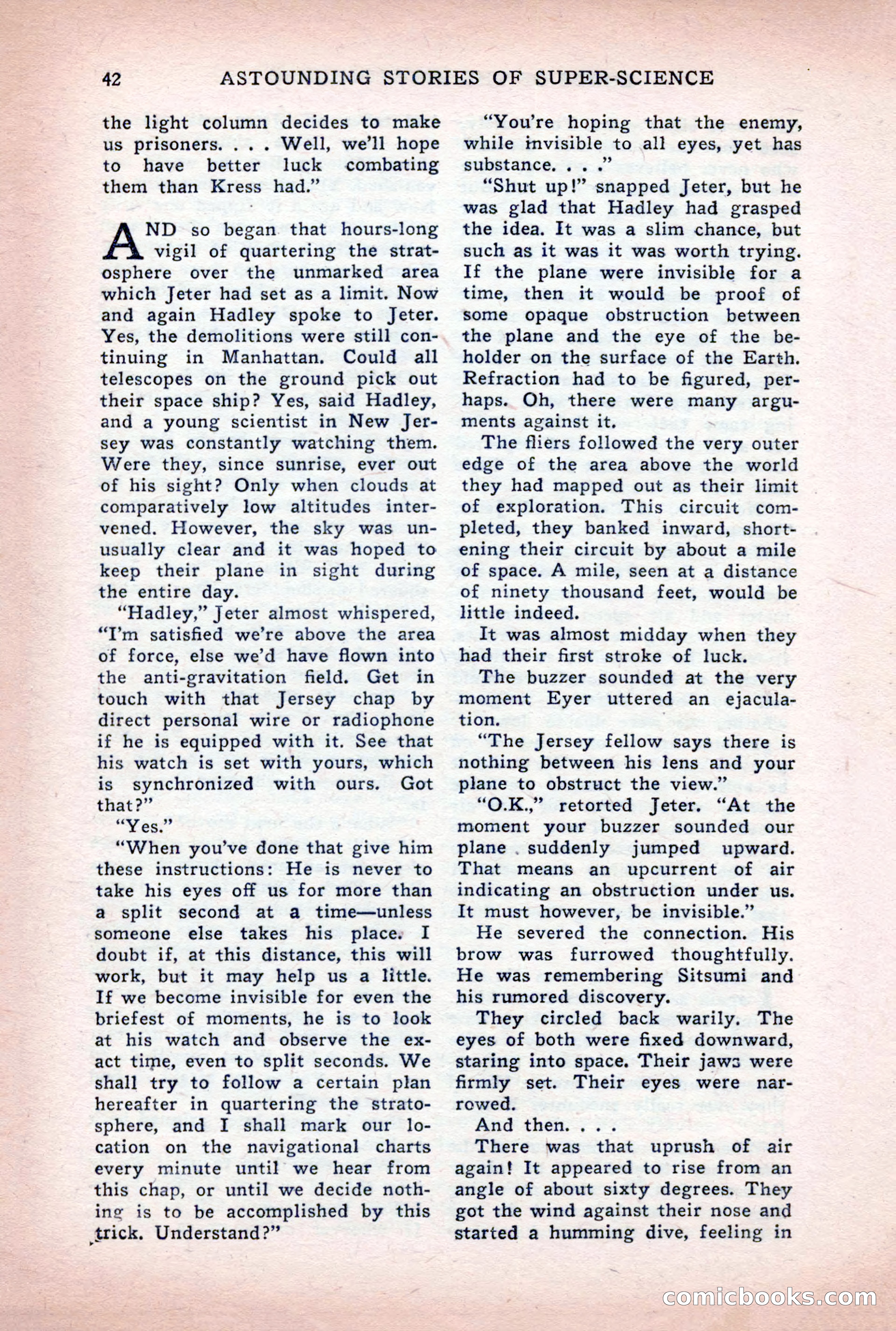 Astounding Stories of Super-Science, March 1933 — page 44 of 148