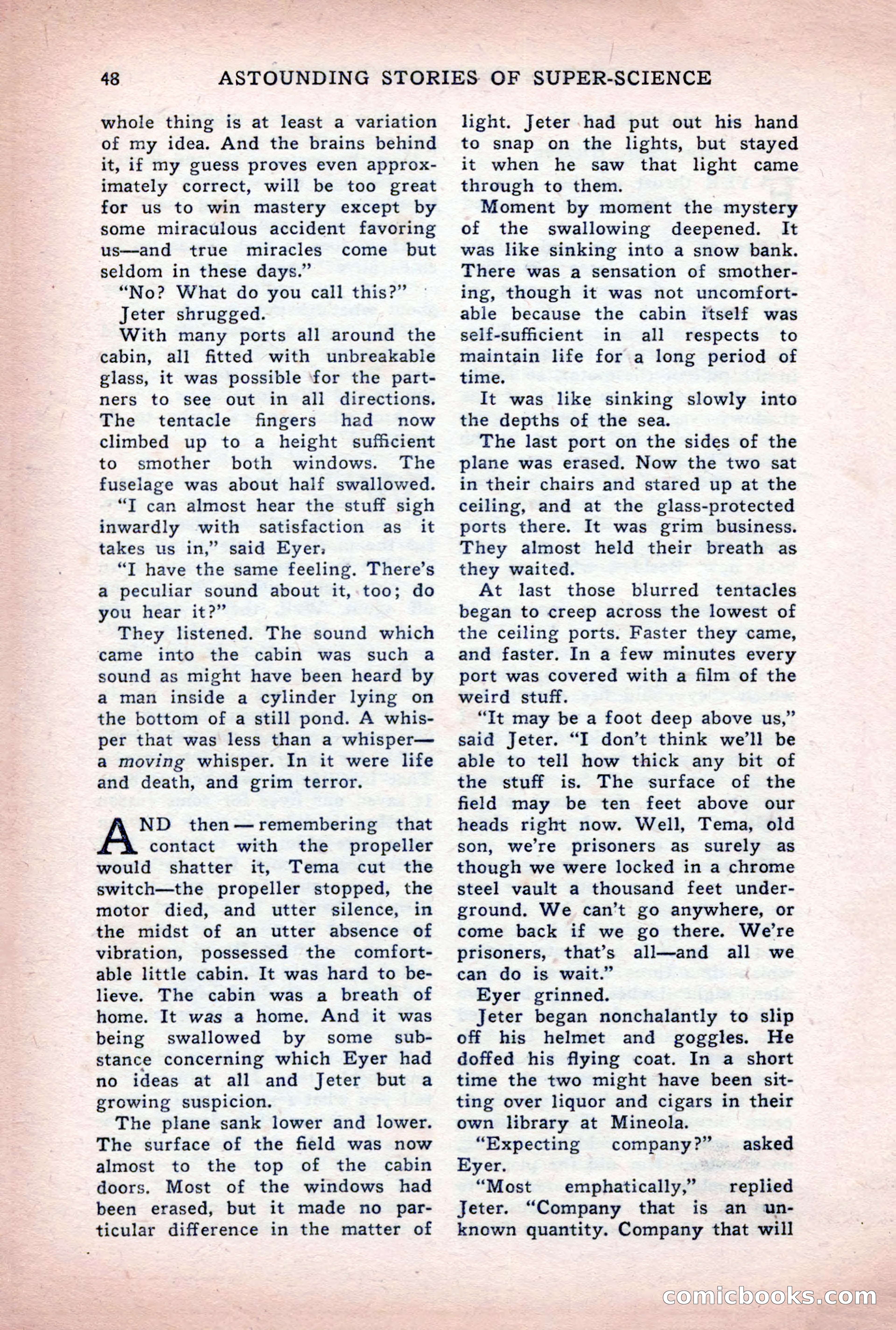 Astounding Stories of Super-Science, March 1933 — page 50 of 148