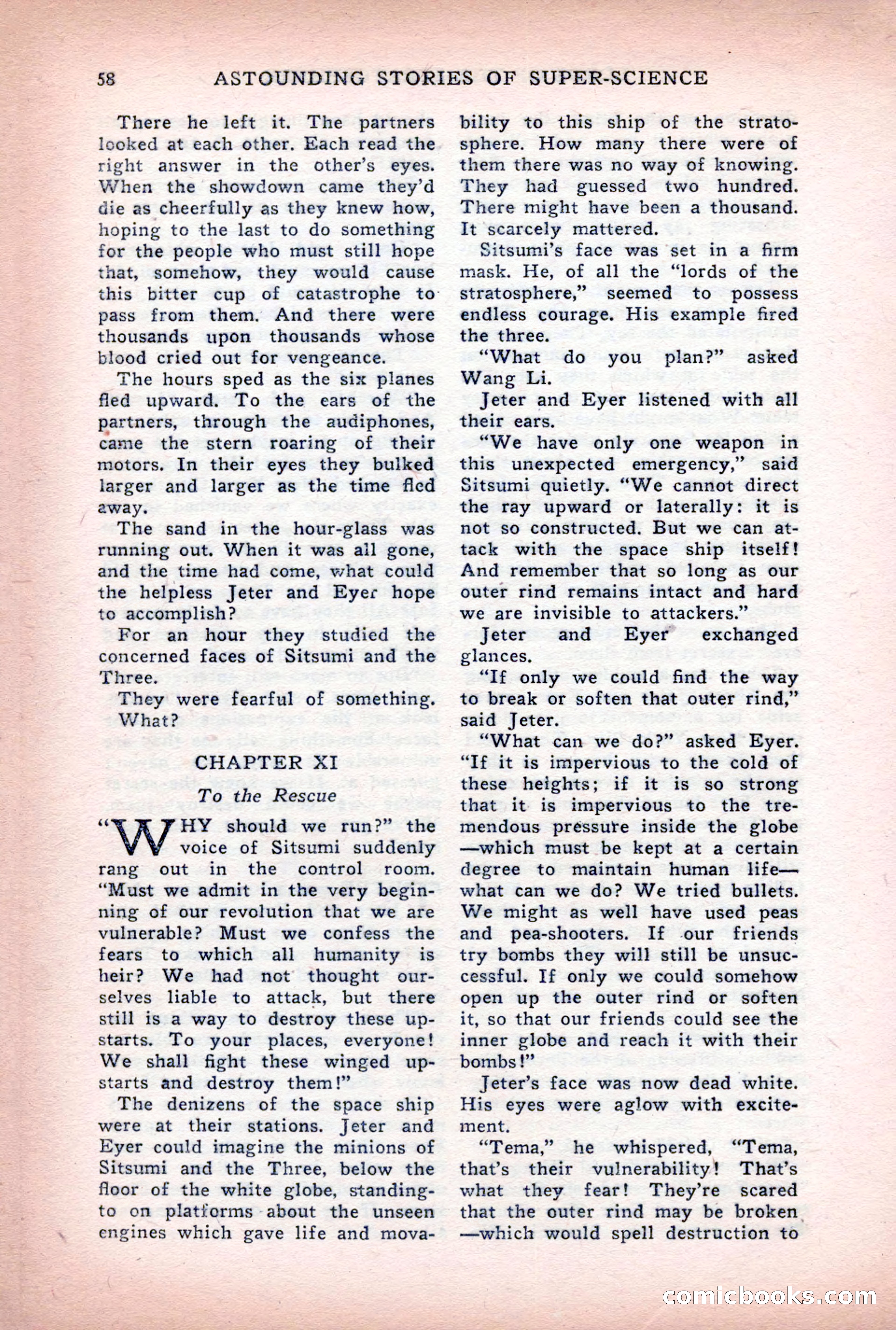 Astounding Stories of Super-Science, March 1933 — page 60 of 148