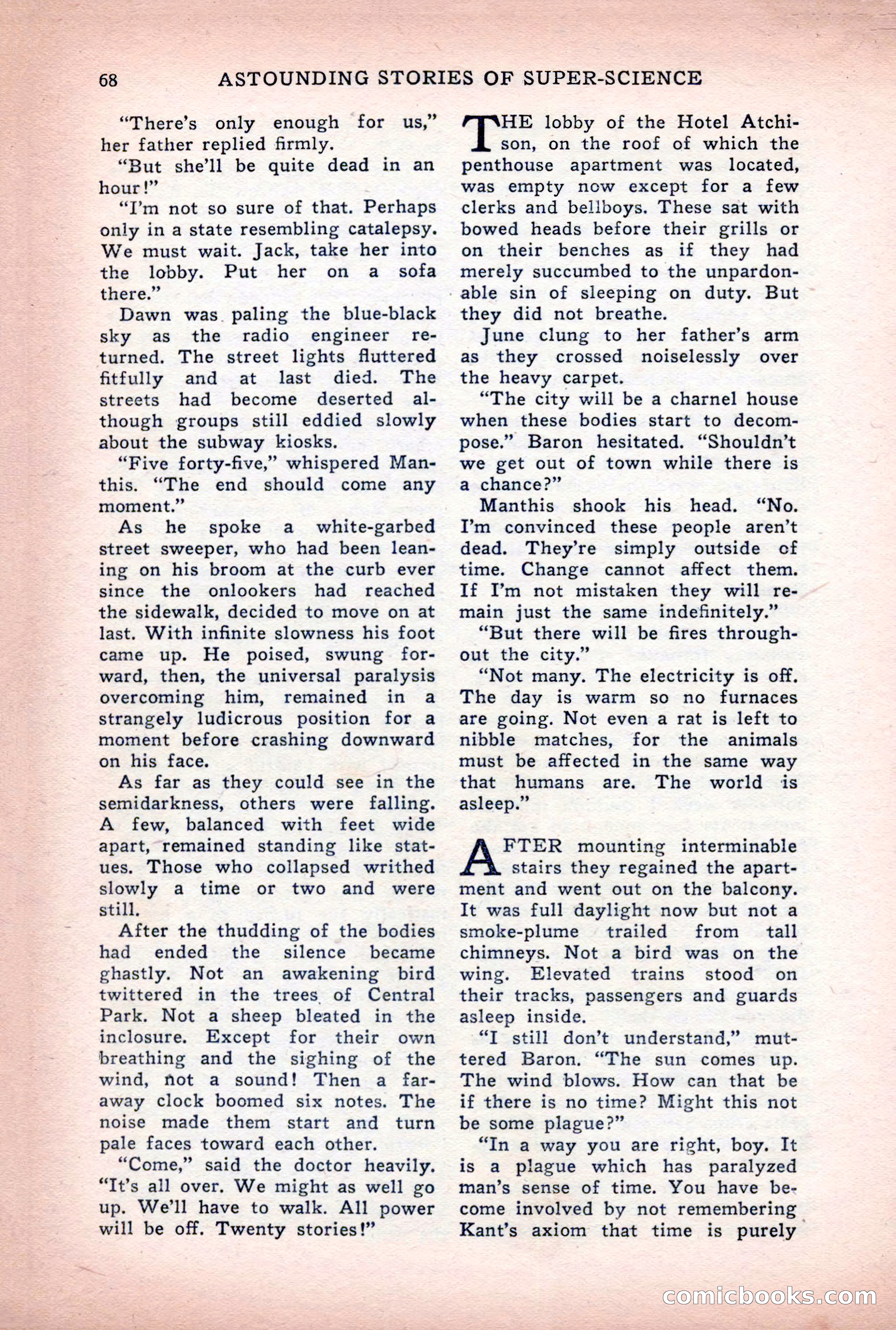 Astounding Stories of Super-Science, March 1933 — page 70 of 148