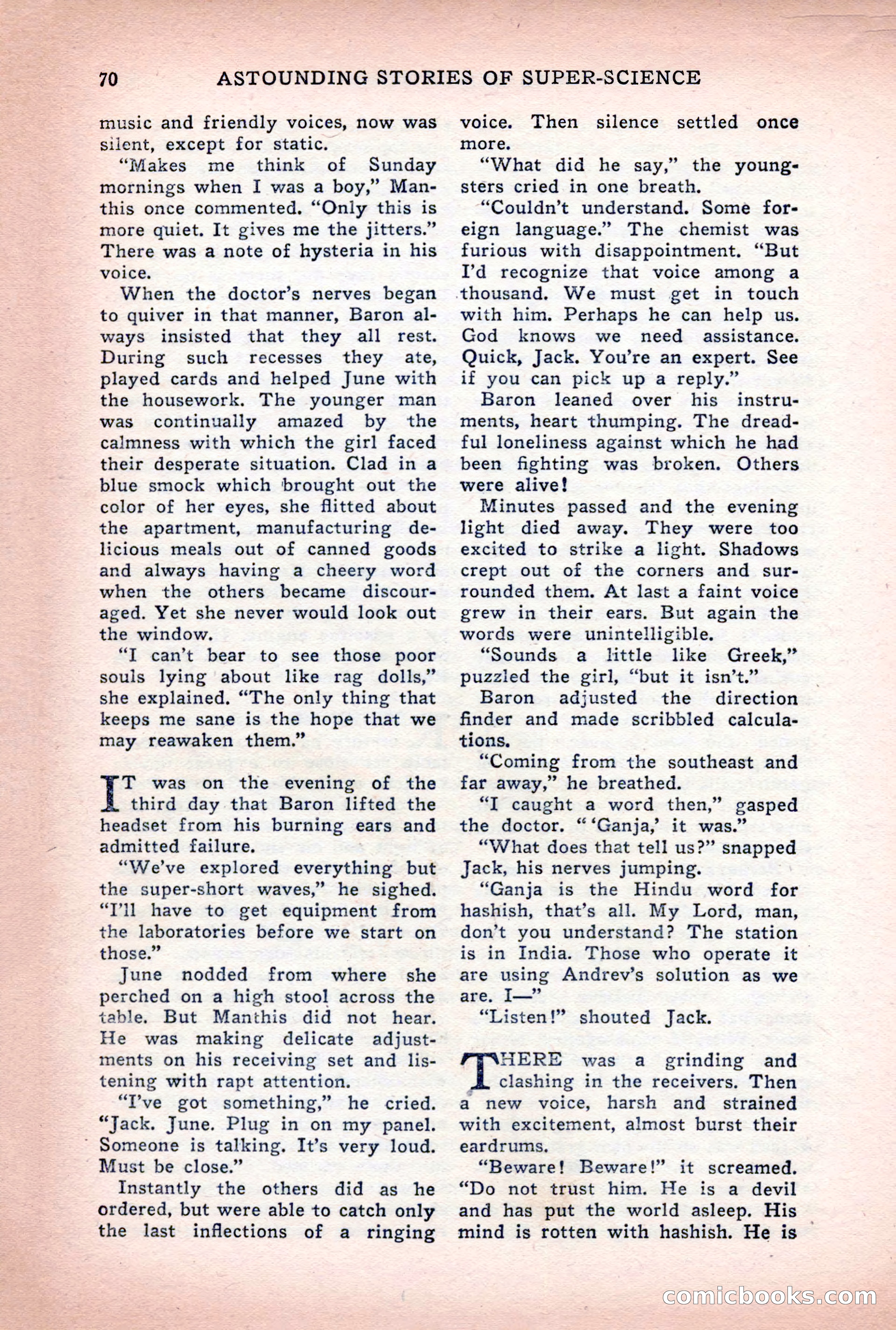 Astounding Stories of Super-Science, March 1933 — page 72 of 148