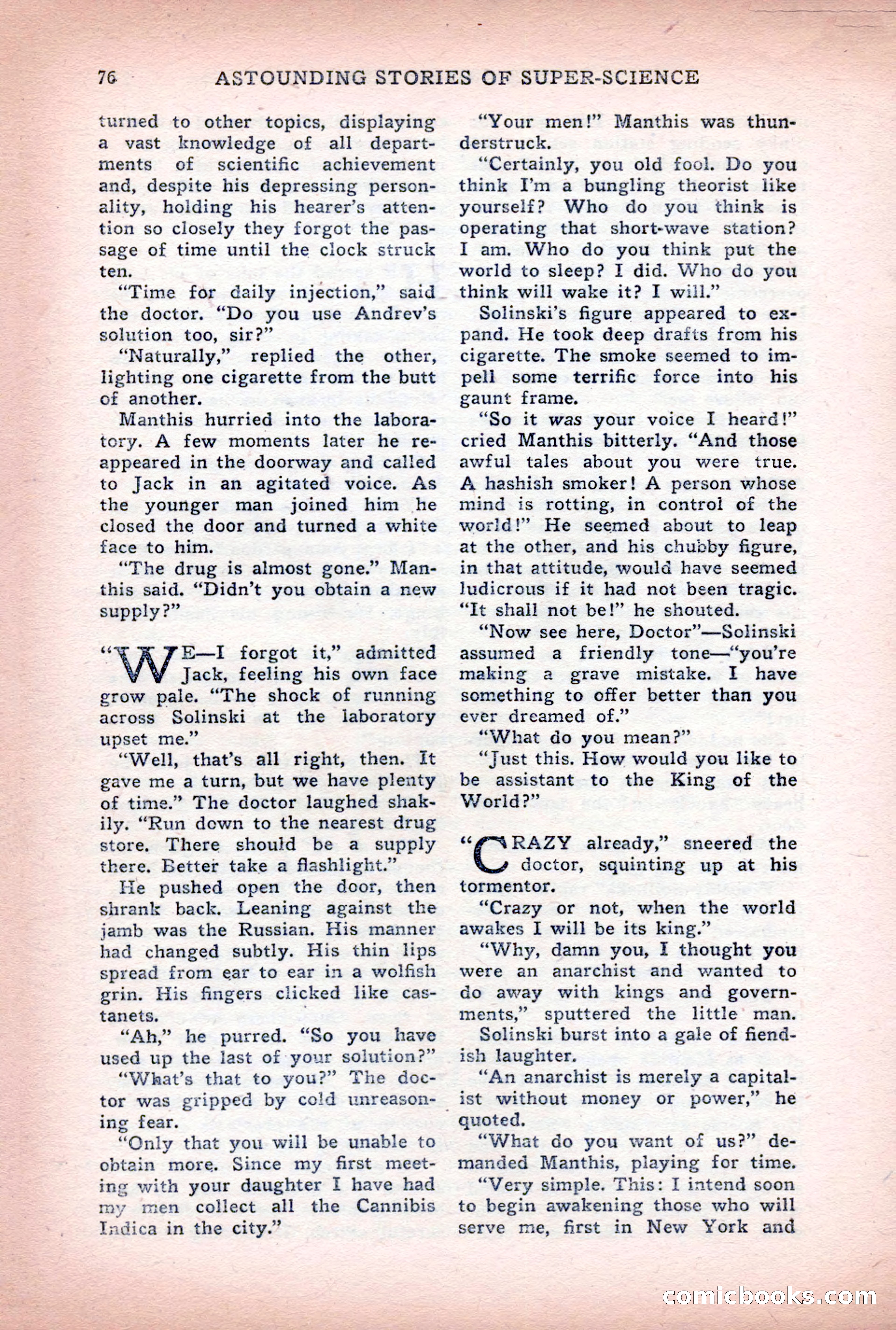 Astounding Stories of Super-Science, March 1933 — page 78 of 148