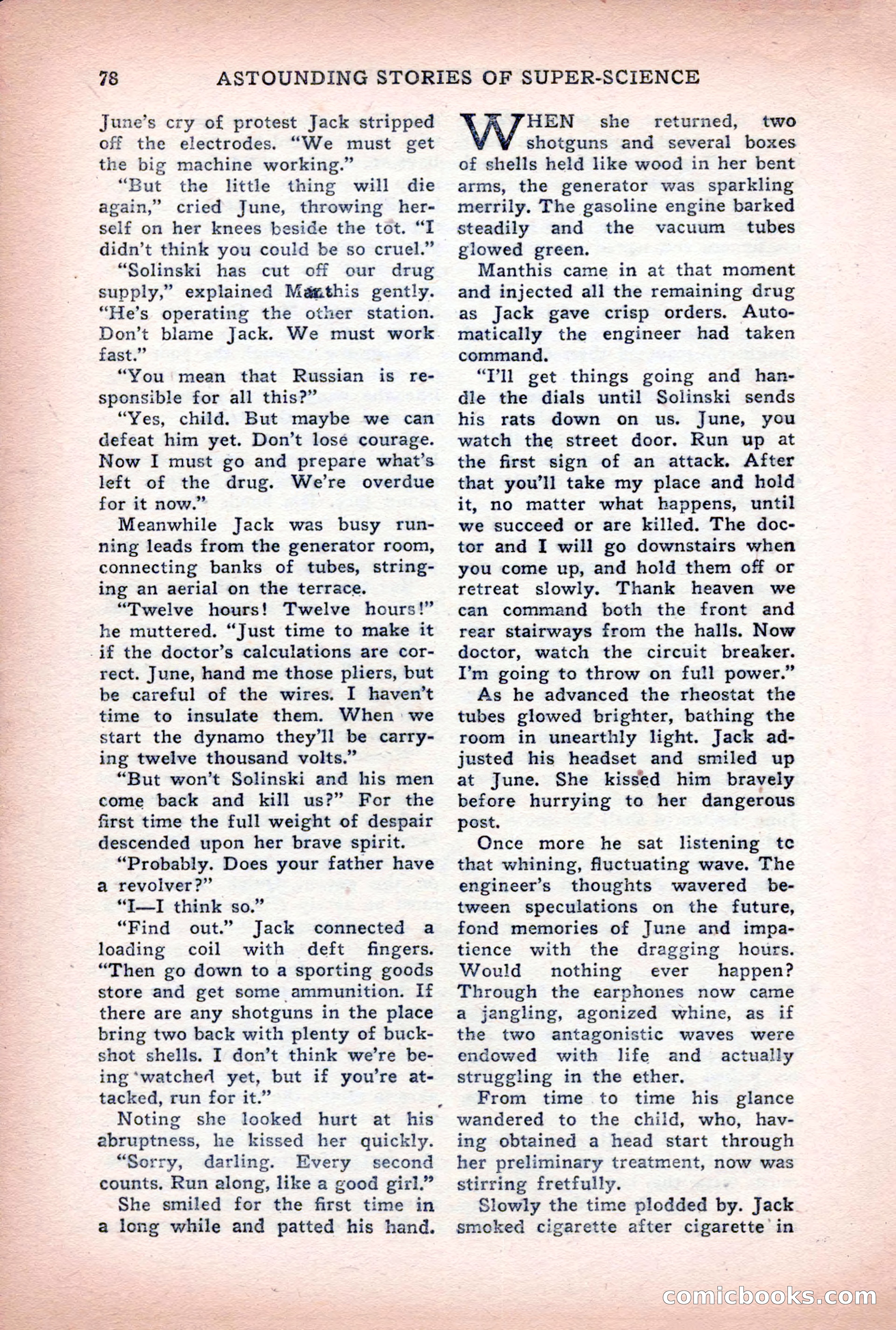 Astounding Stories of Super-Science, March 1933 — page 80 of 148