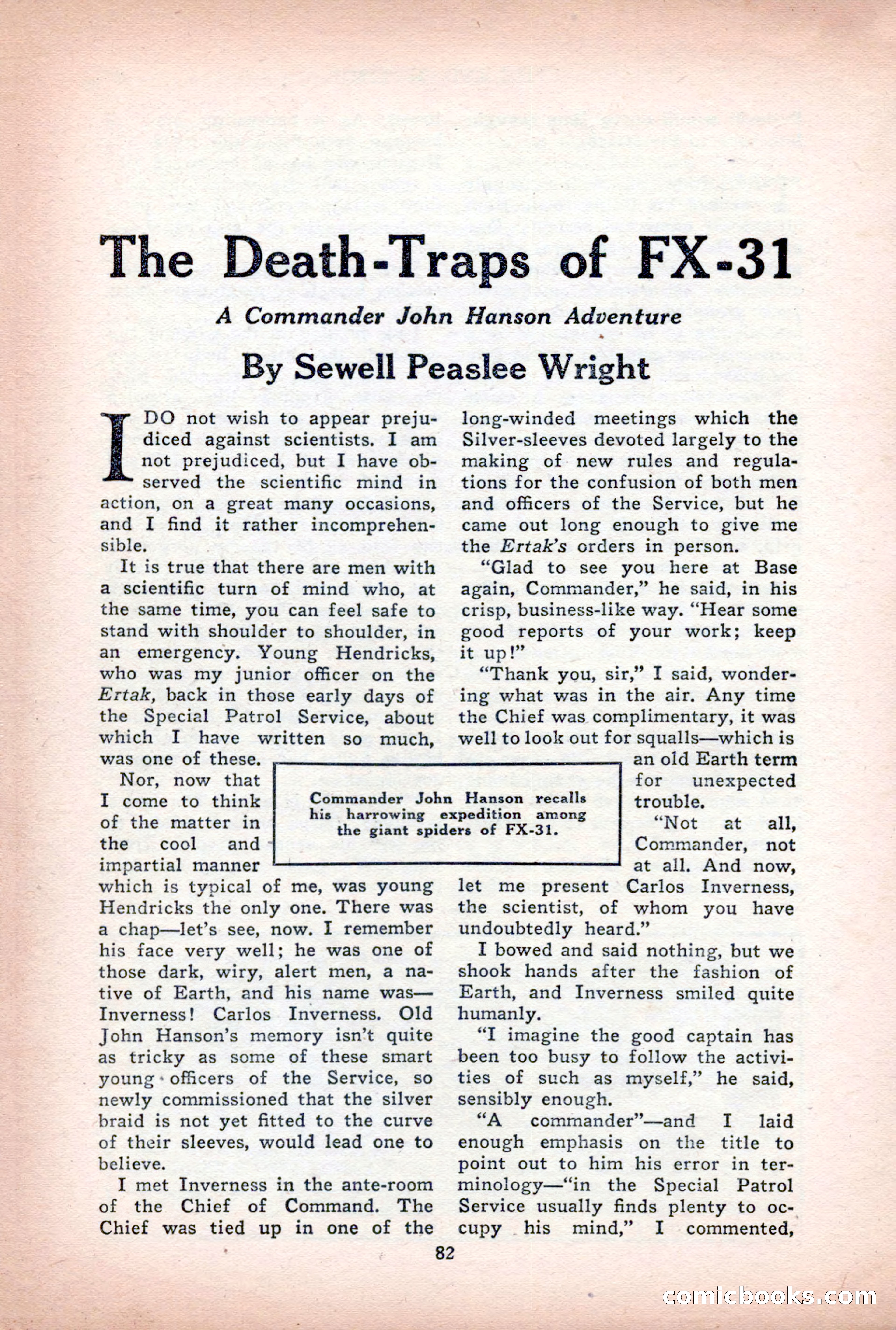 Astounding Stories of Super-Science, March 1933 — page 84 of 148
