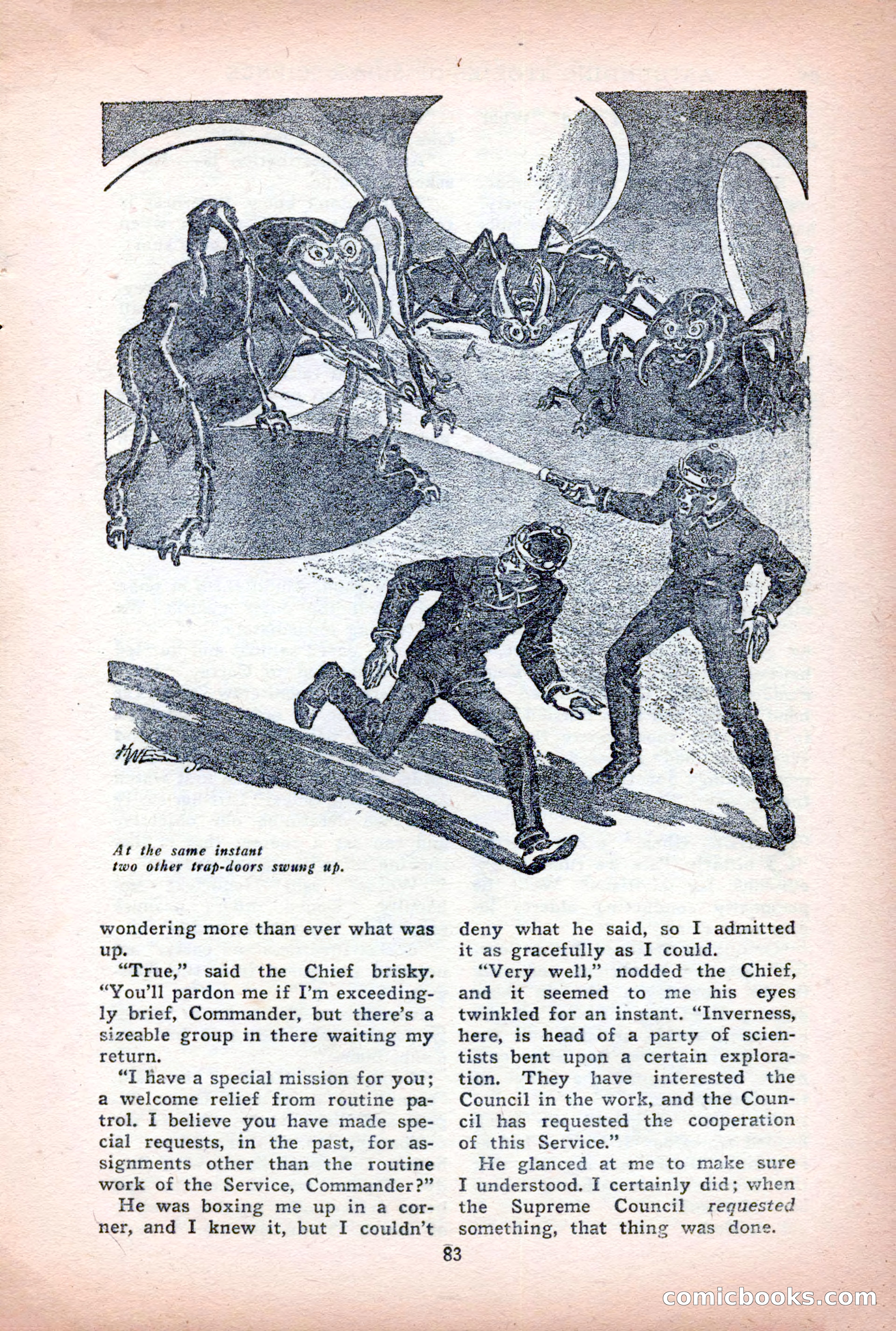 Astounding Stories of Super-Science, March 1933 — page 85 of 148