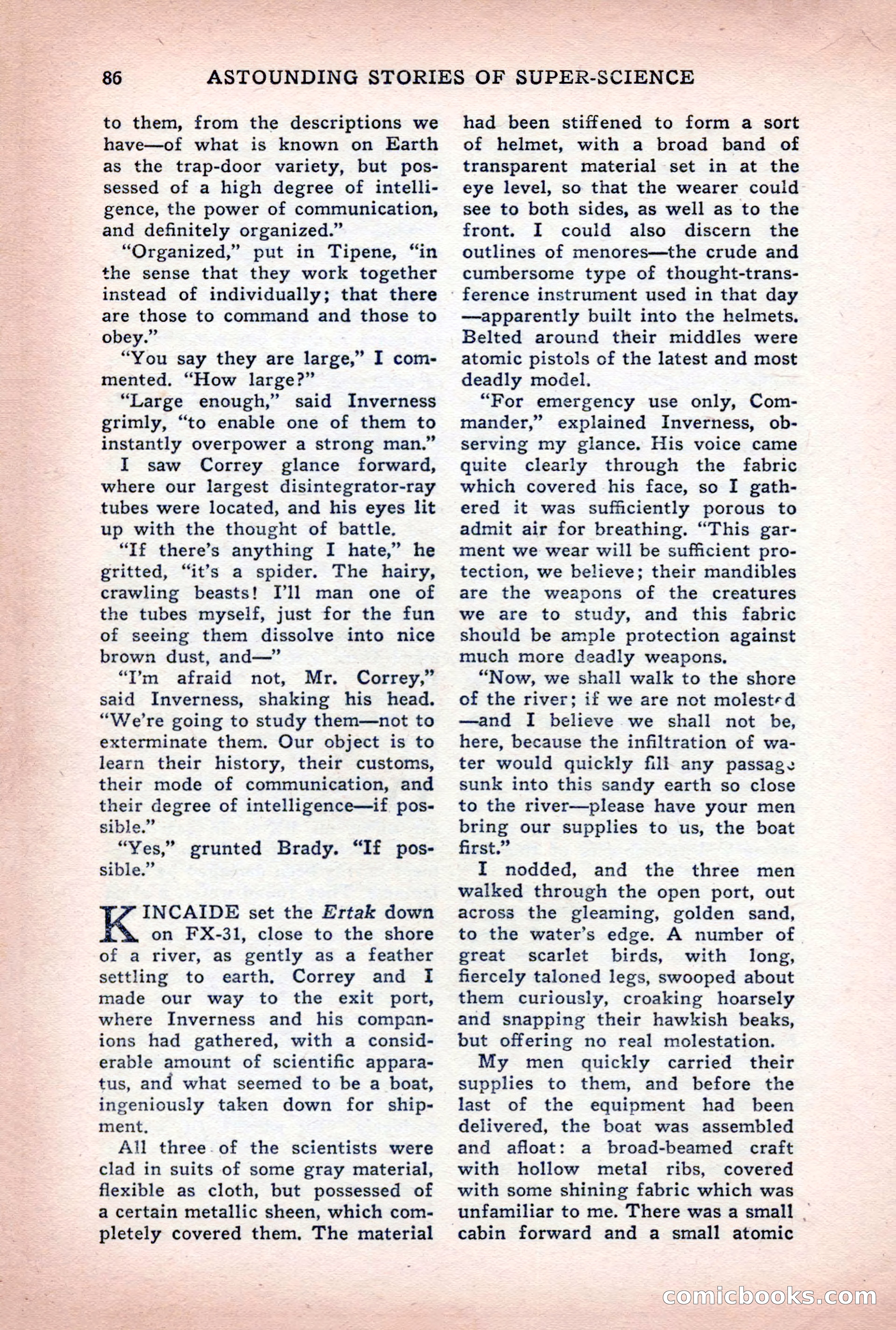 Astounding Stories of Super-Science, March 1933 — page 88 of 148