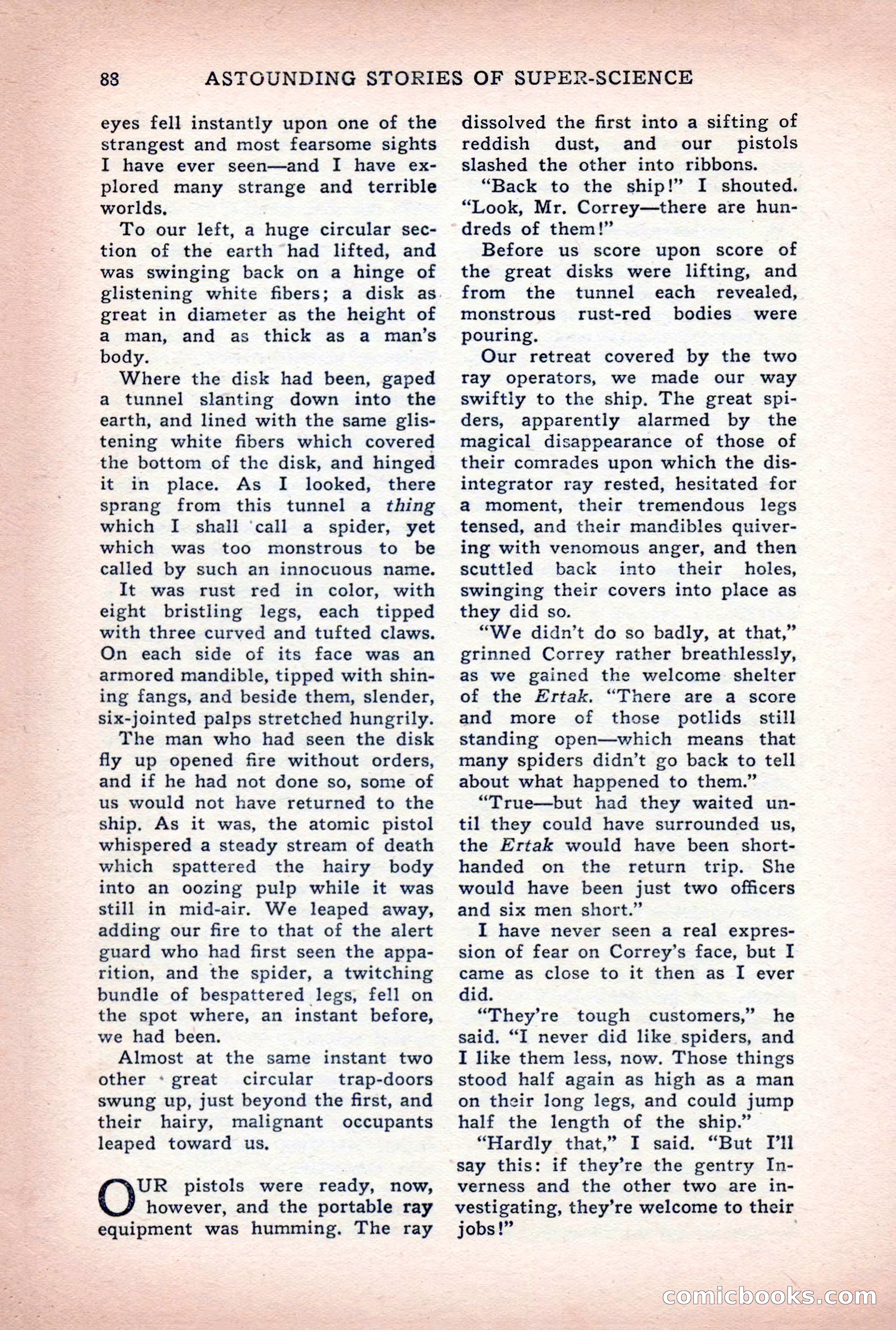 Astounding Stories of Super-Science, March 1933 — page 90 of 148