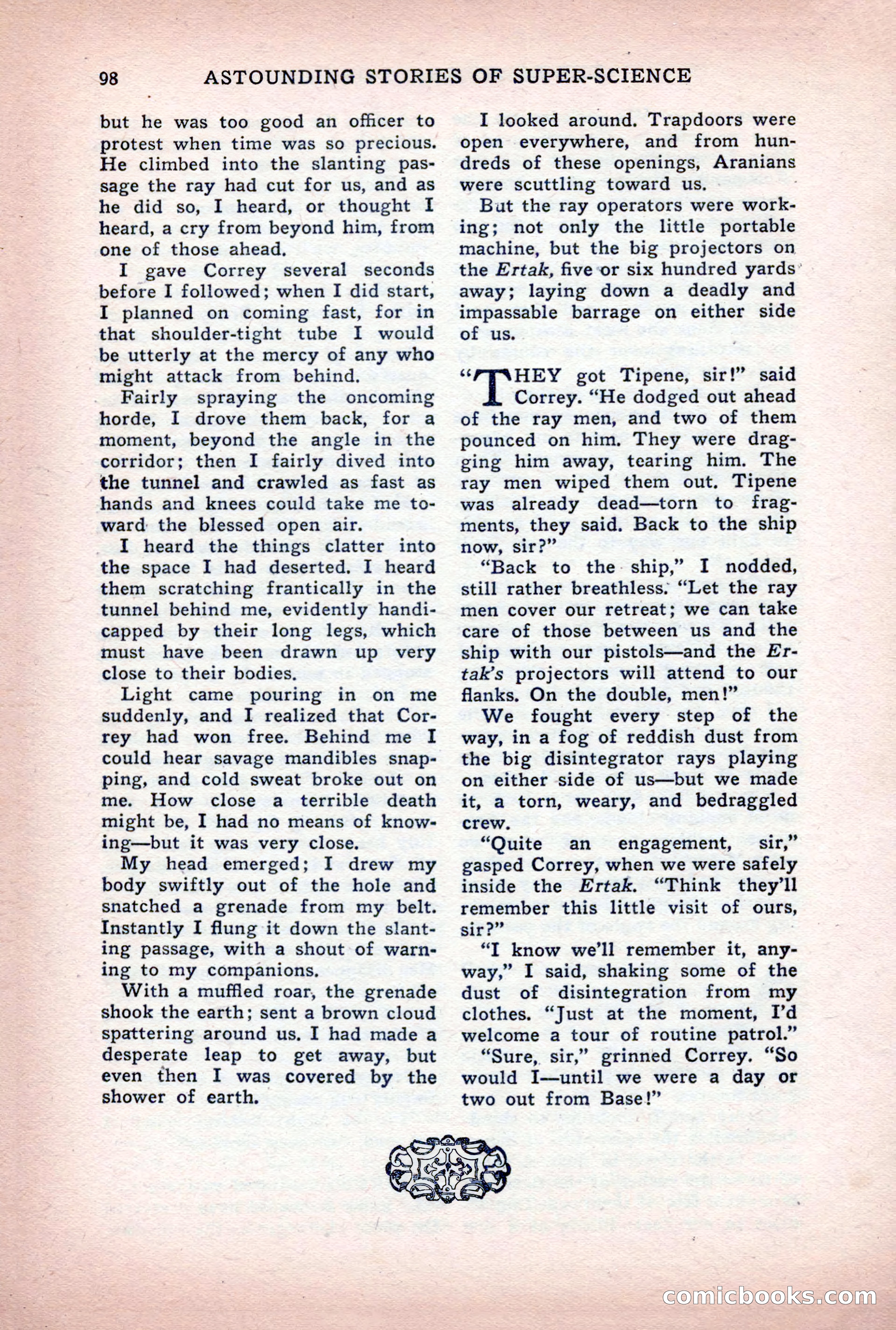 Astounding Stories of Super-Science, March 1933 — page 100 of 148