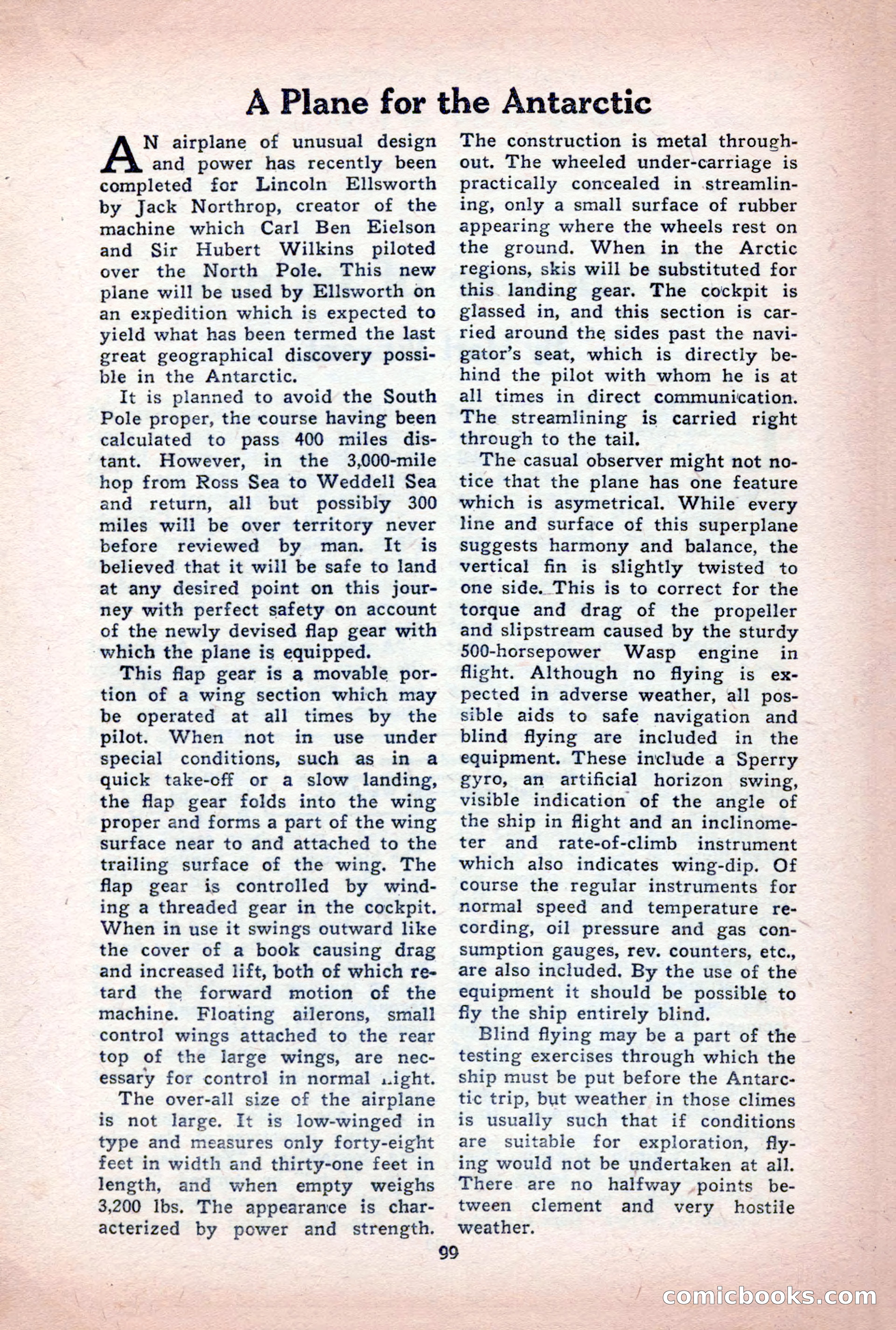 Astounding Stories of Super-Science, March 1933 — page 101 of 148