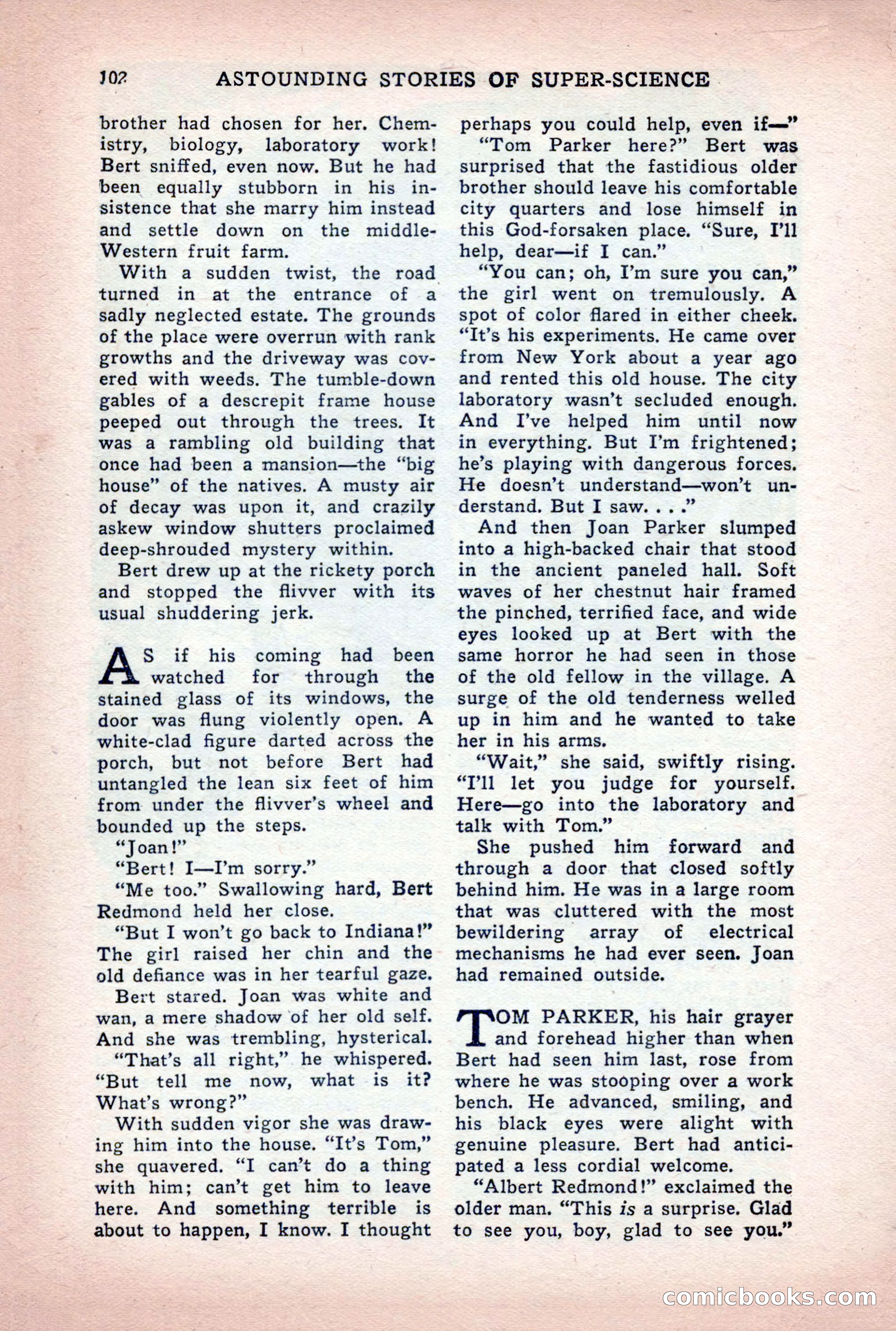 Astounding Stories of Super-Science, March 1933 — page 104 of 148