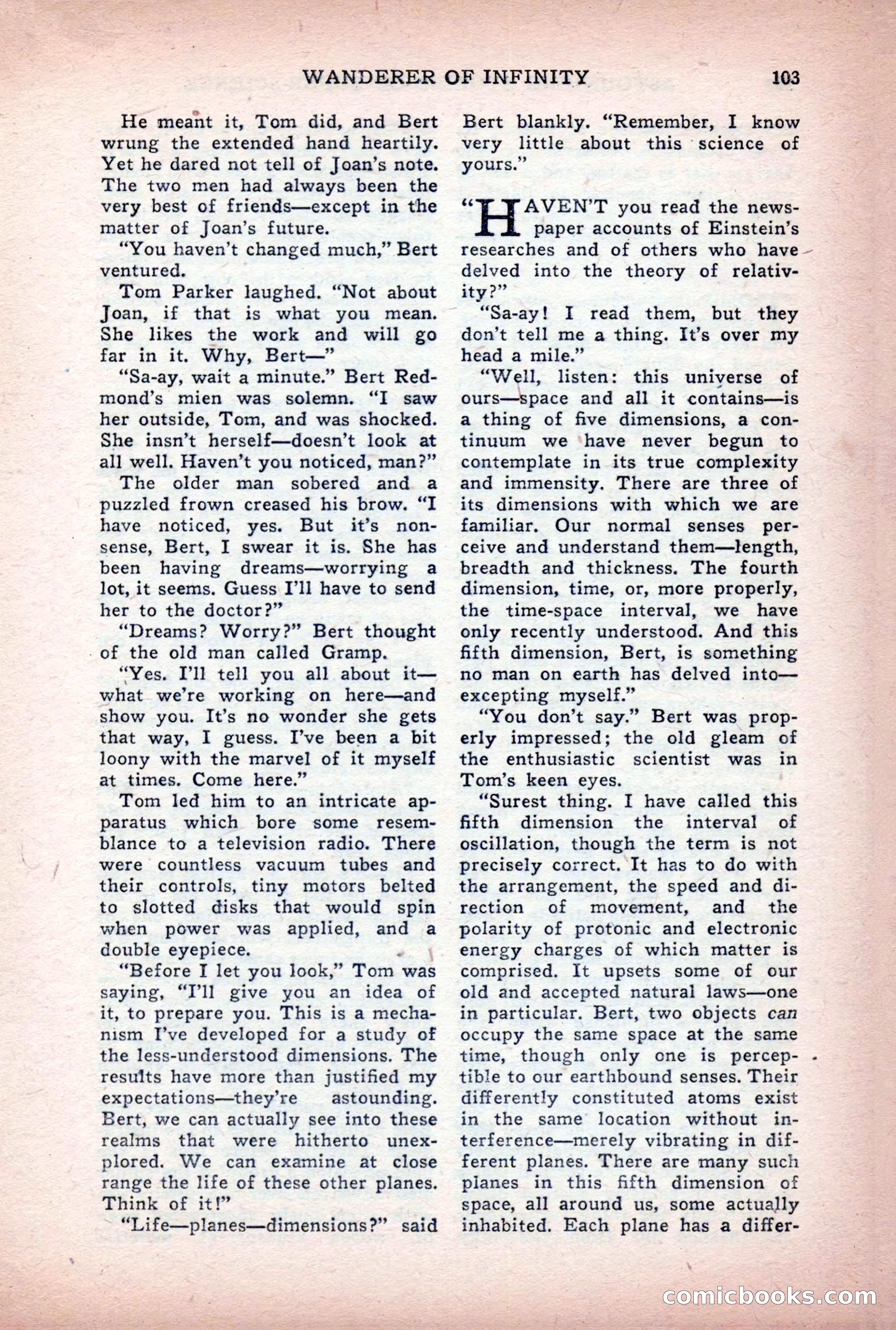 Astounding Stories of Super-Science, March 1933 — page 105 of 148