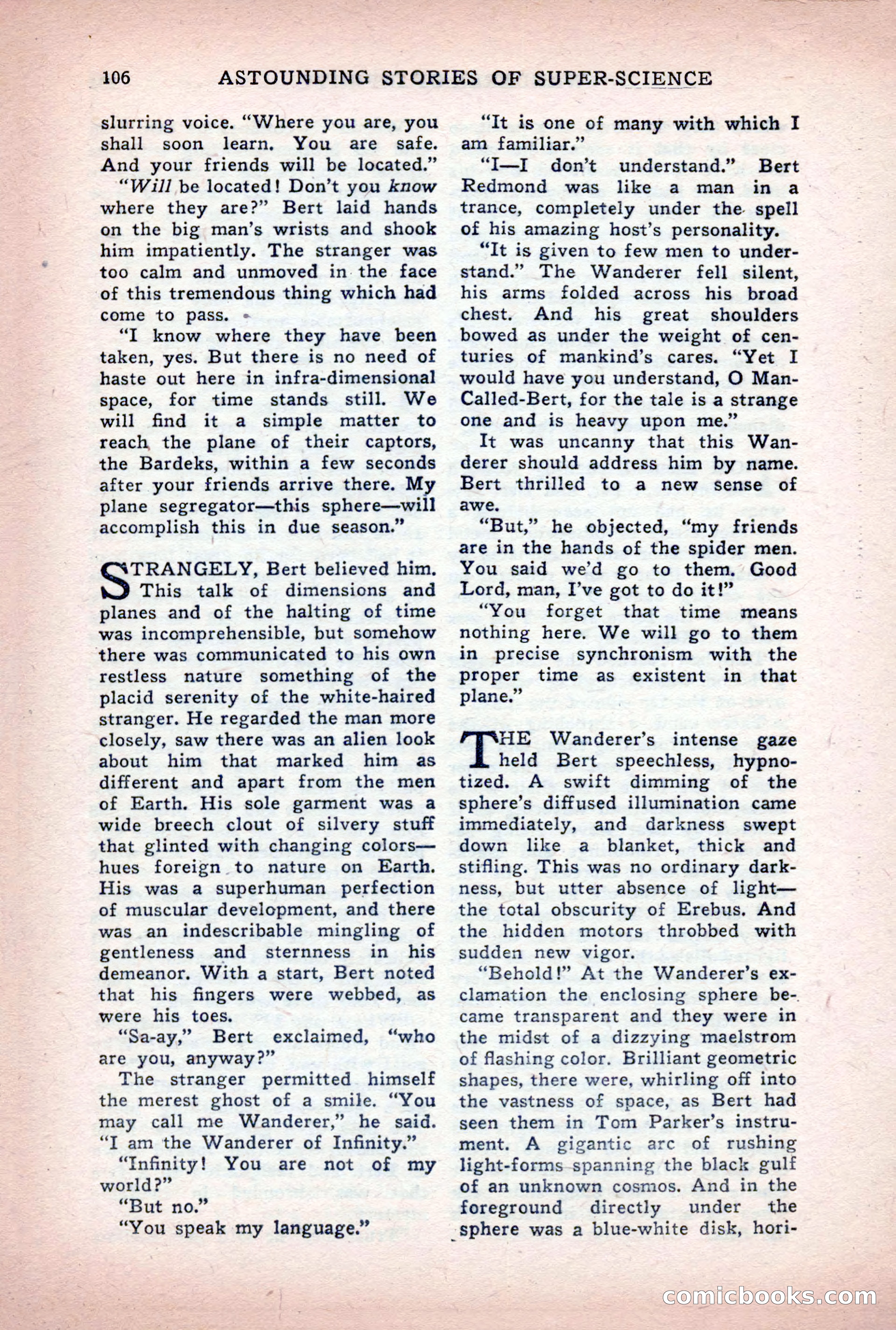 Astounding Stories of Super-Science, March 1933 — page 108 of 148
