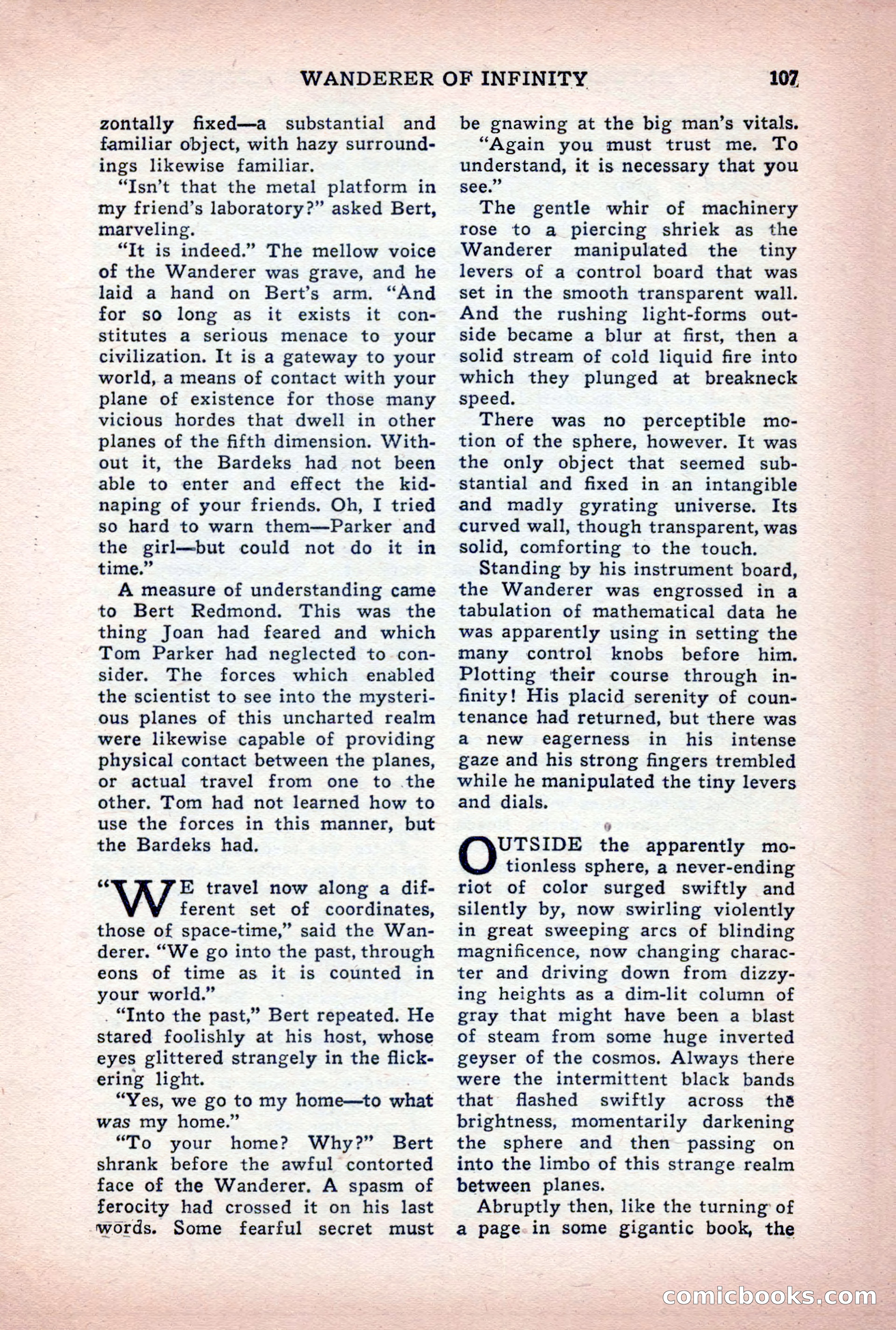 Astounding Stories of Super-Science, March 1933 — page 109 of 148