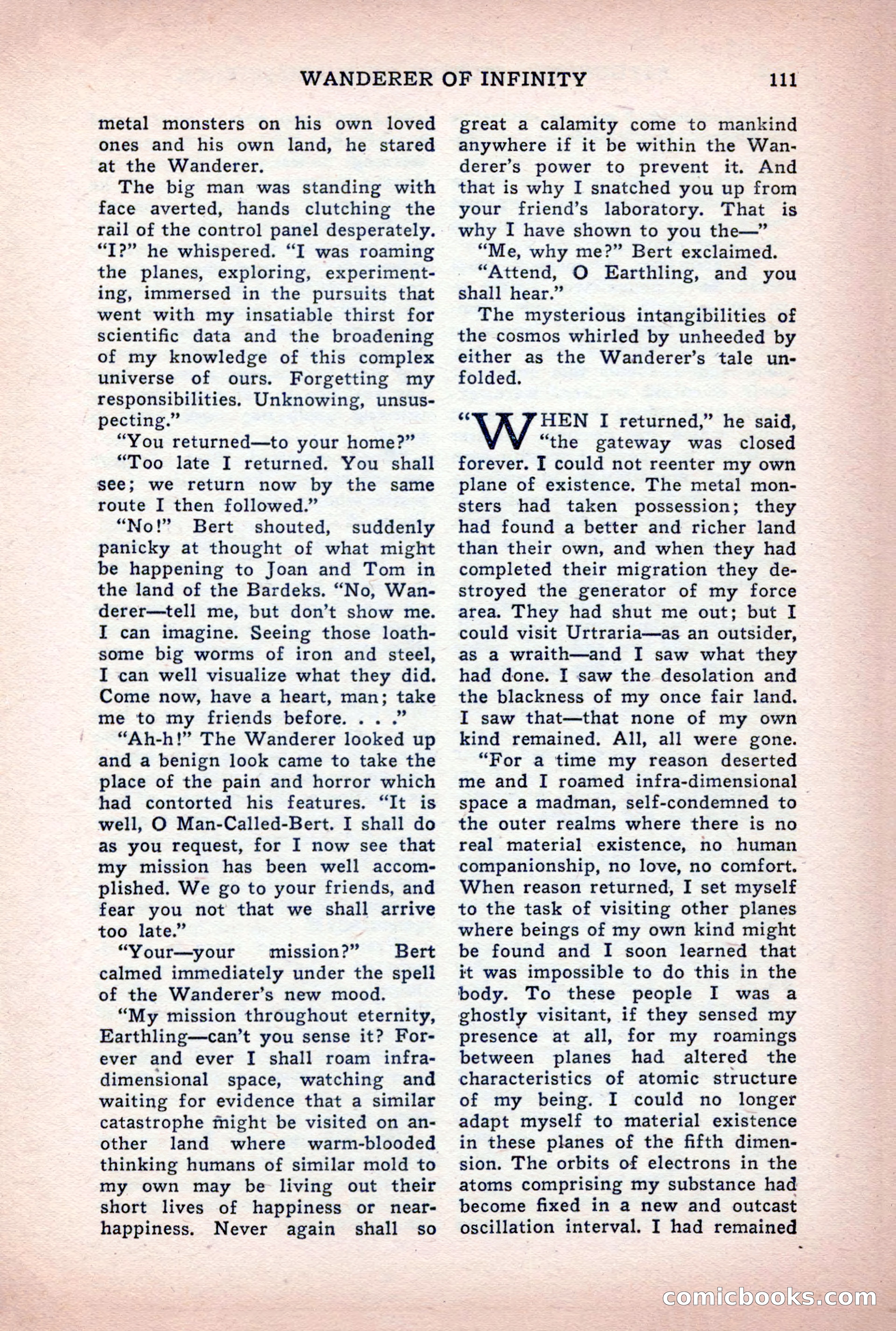 Astounding Stories of Super-Science, March 1933 — page 113 of 148