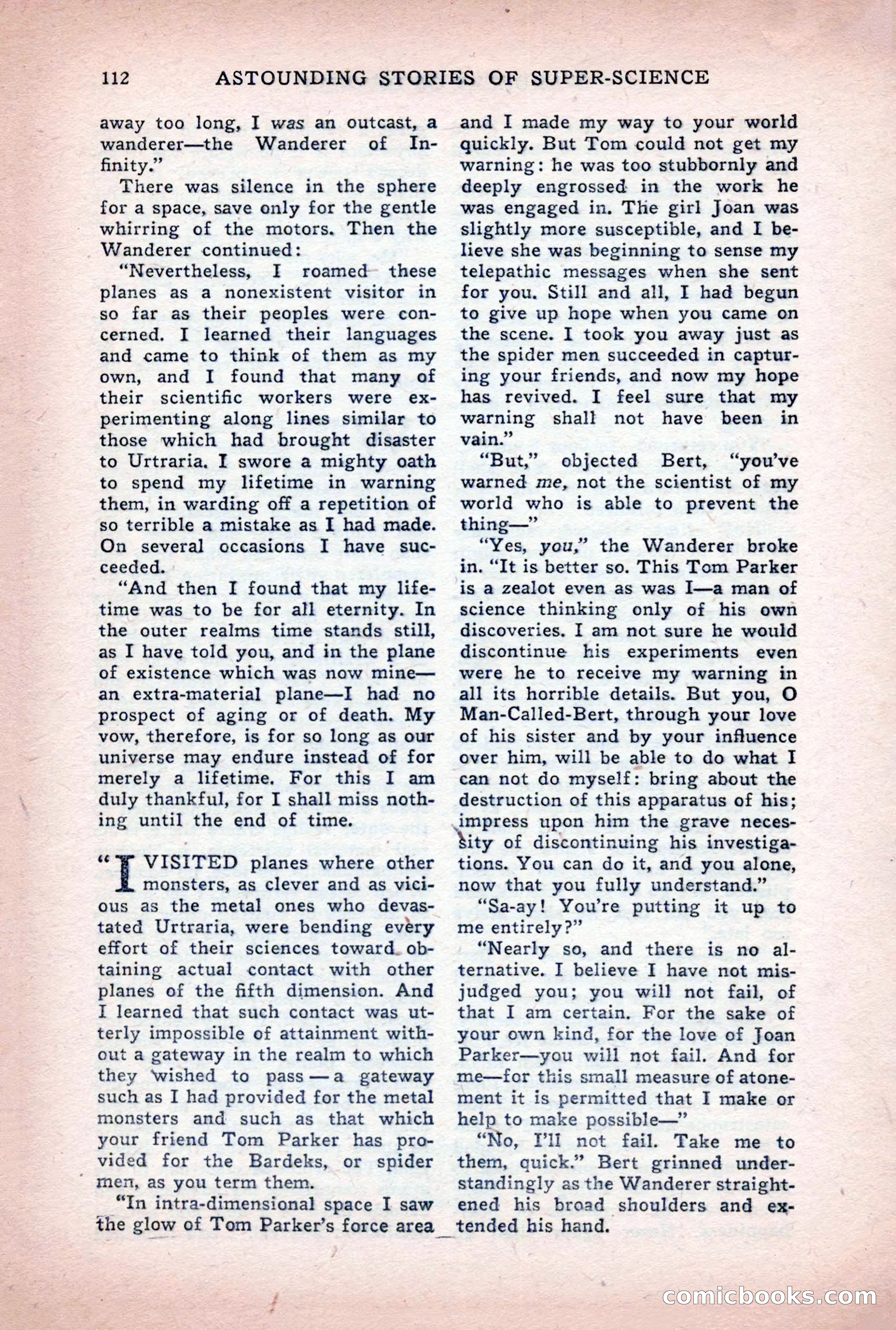 Astounding Stories of Super-Science, March 1933 — page 114 of 148