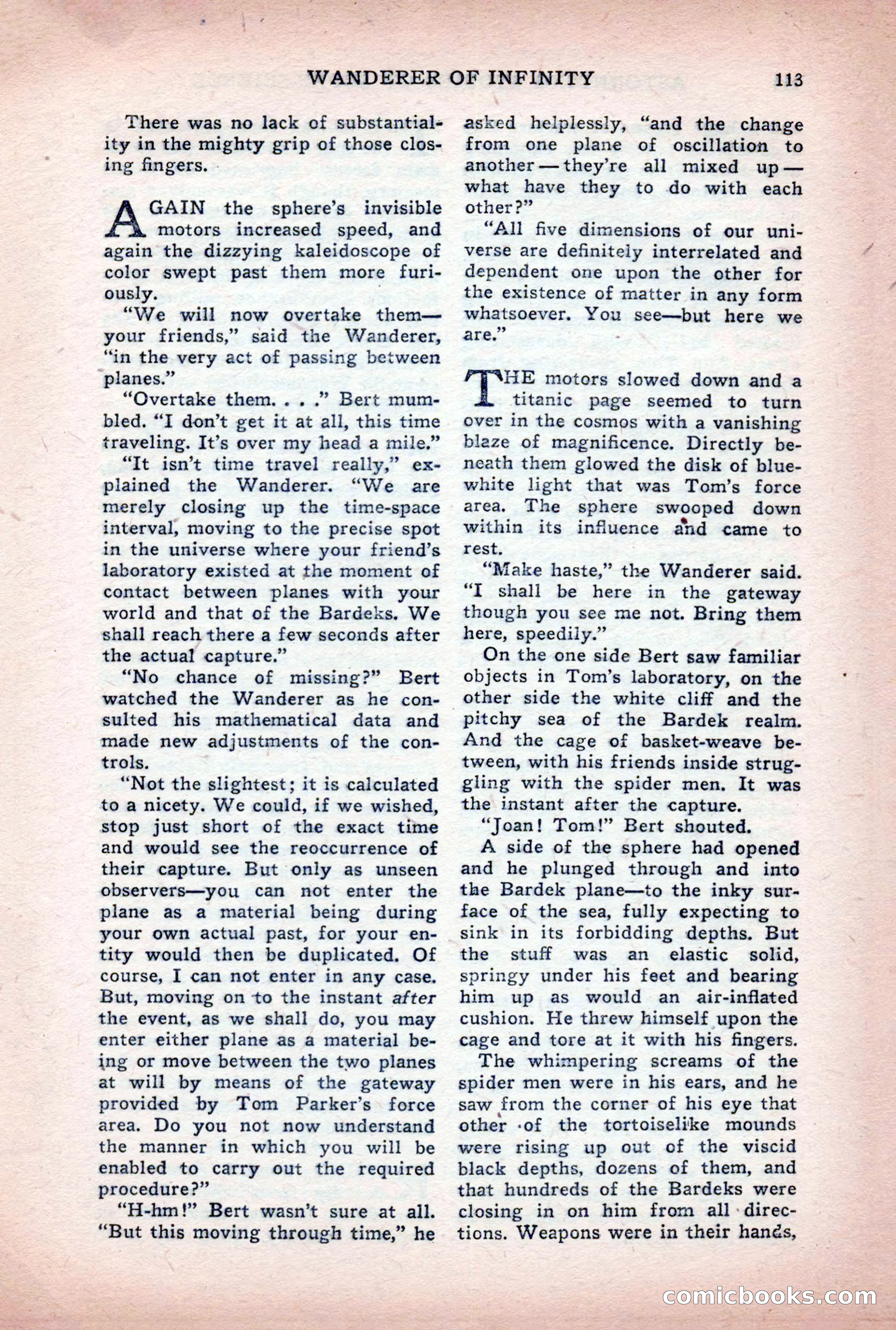 Astounding Stories of Super-Science, March 1933 — page 115 of 148