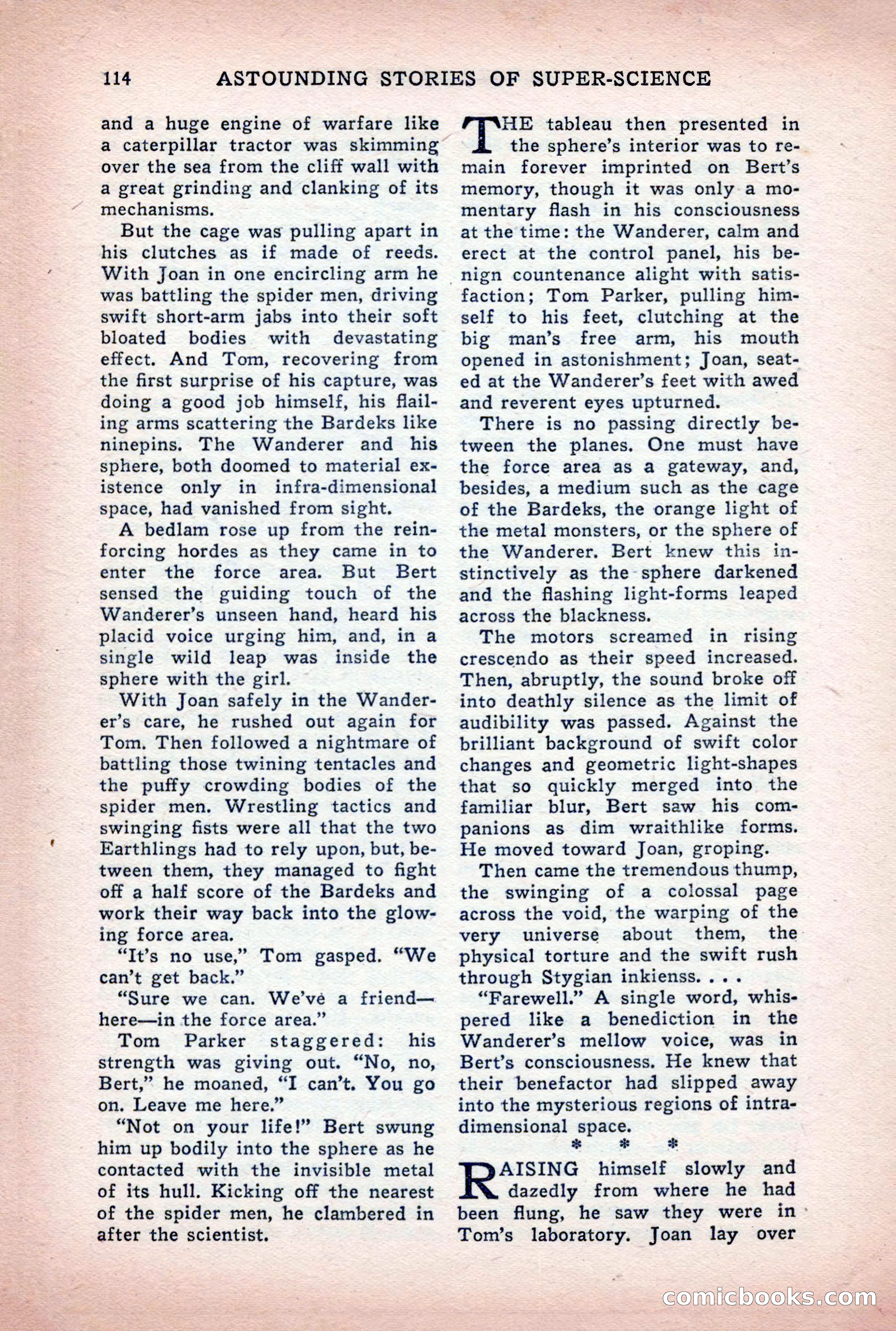 Astounding Stories of Super-Science, March 1933 — page 116 of 148