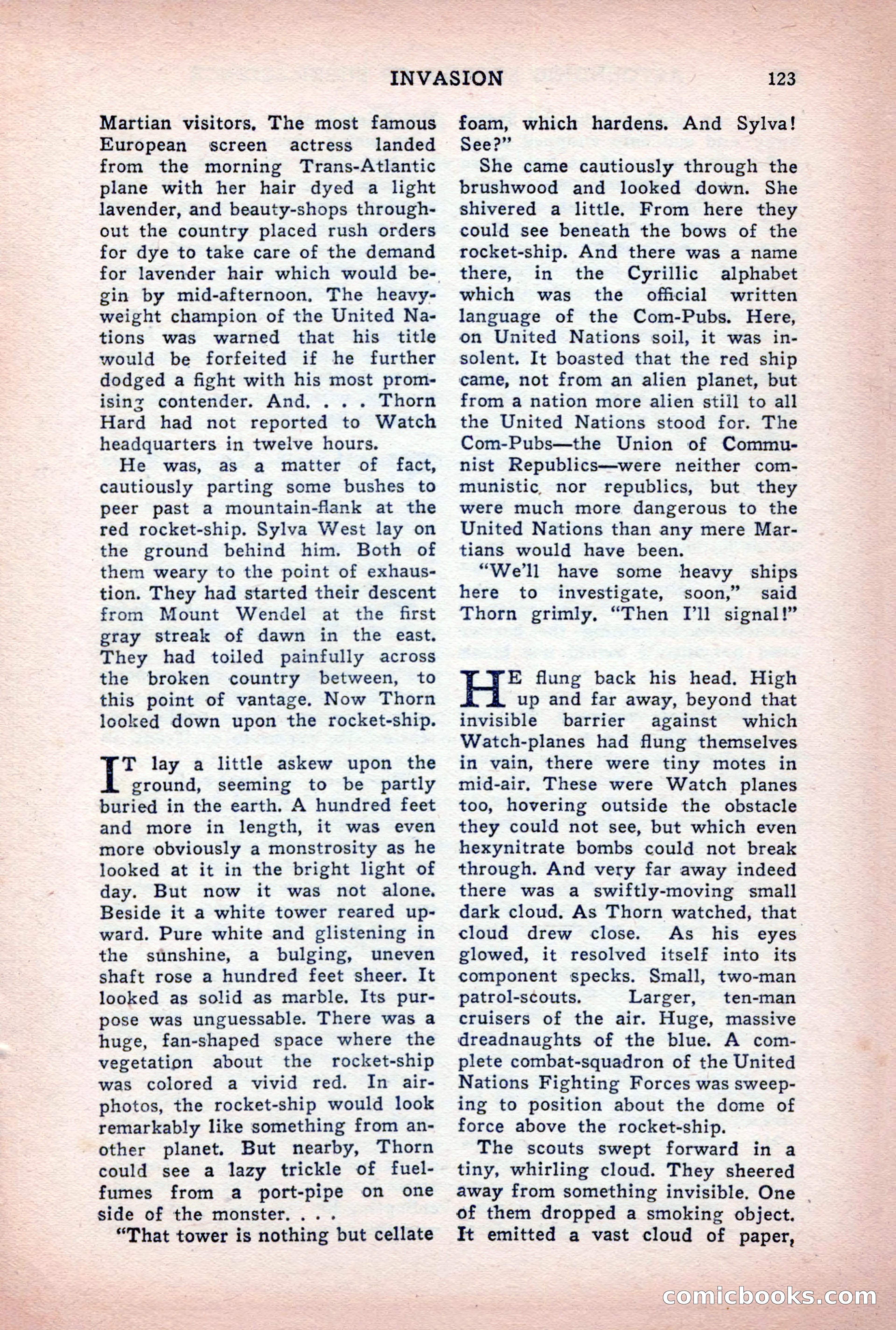 Astounding Stories of Super-Science, March 1933 — page 125 of 148