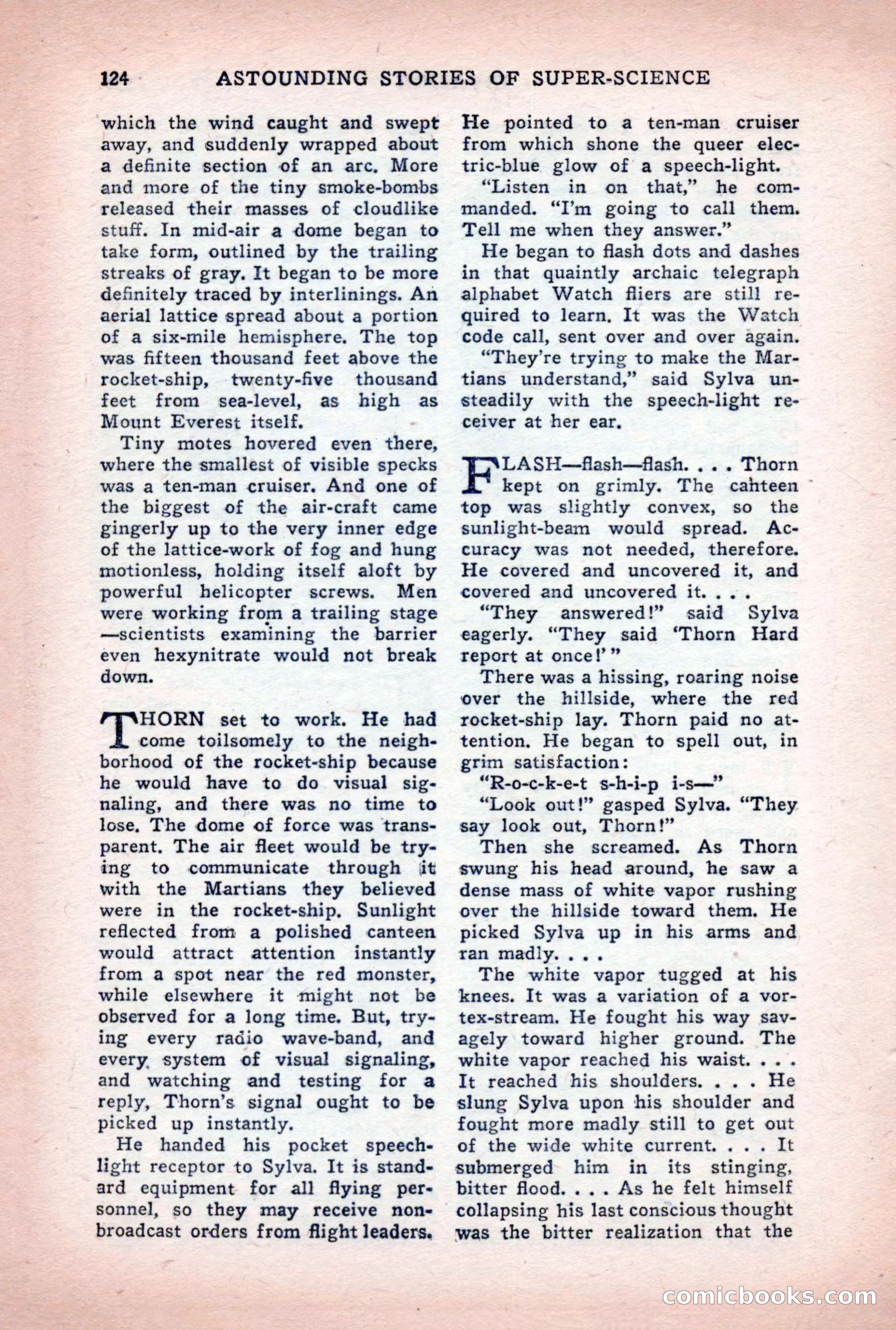Astounding Stories of Super-Science, March 1933 — page 126 of 148