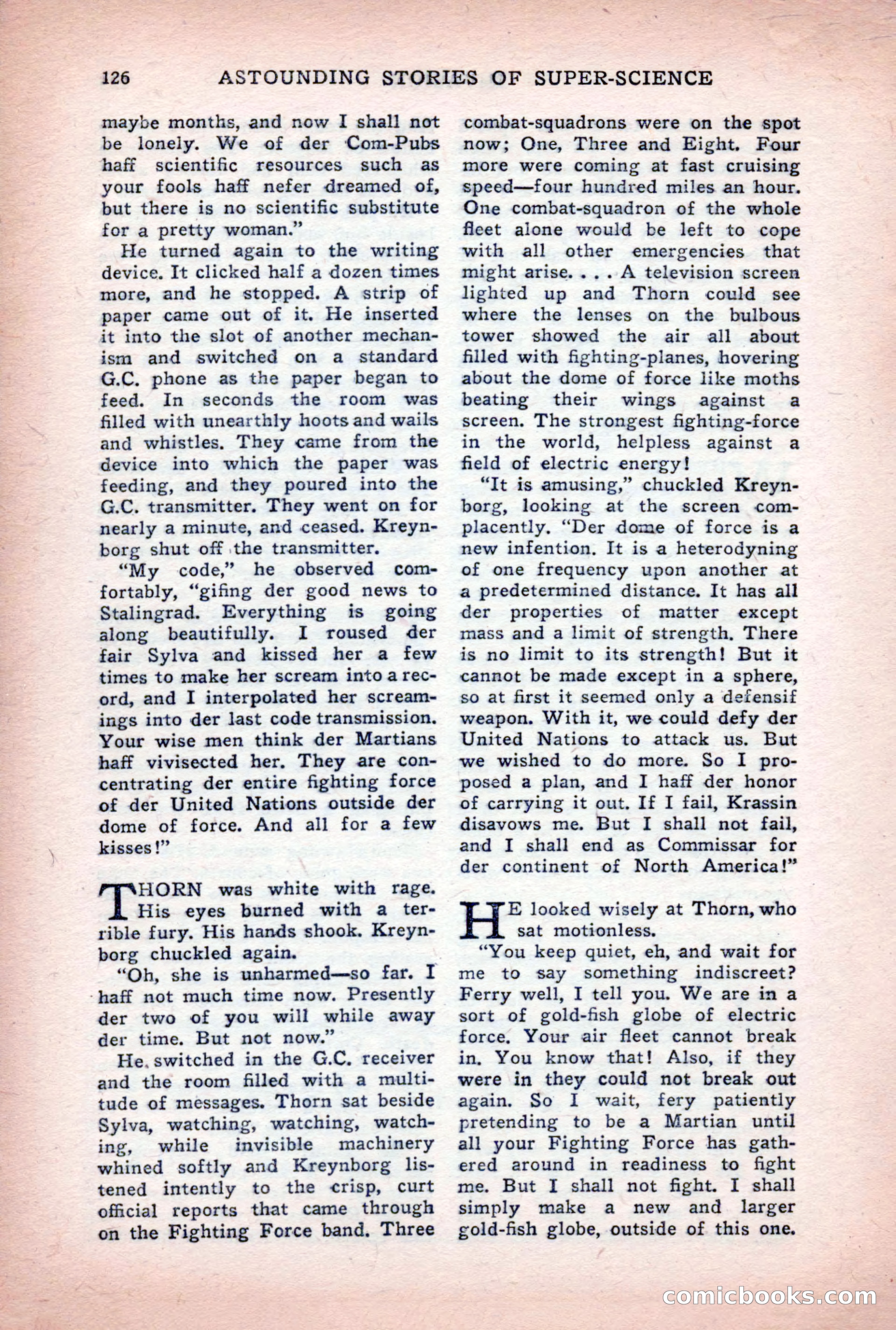 Astounding Stories of Super-Science, March 1933 — page 128 of 148
