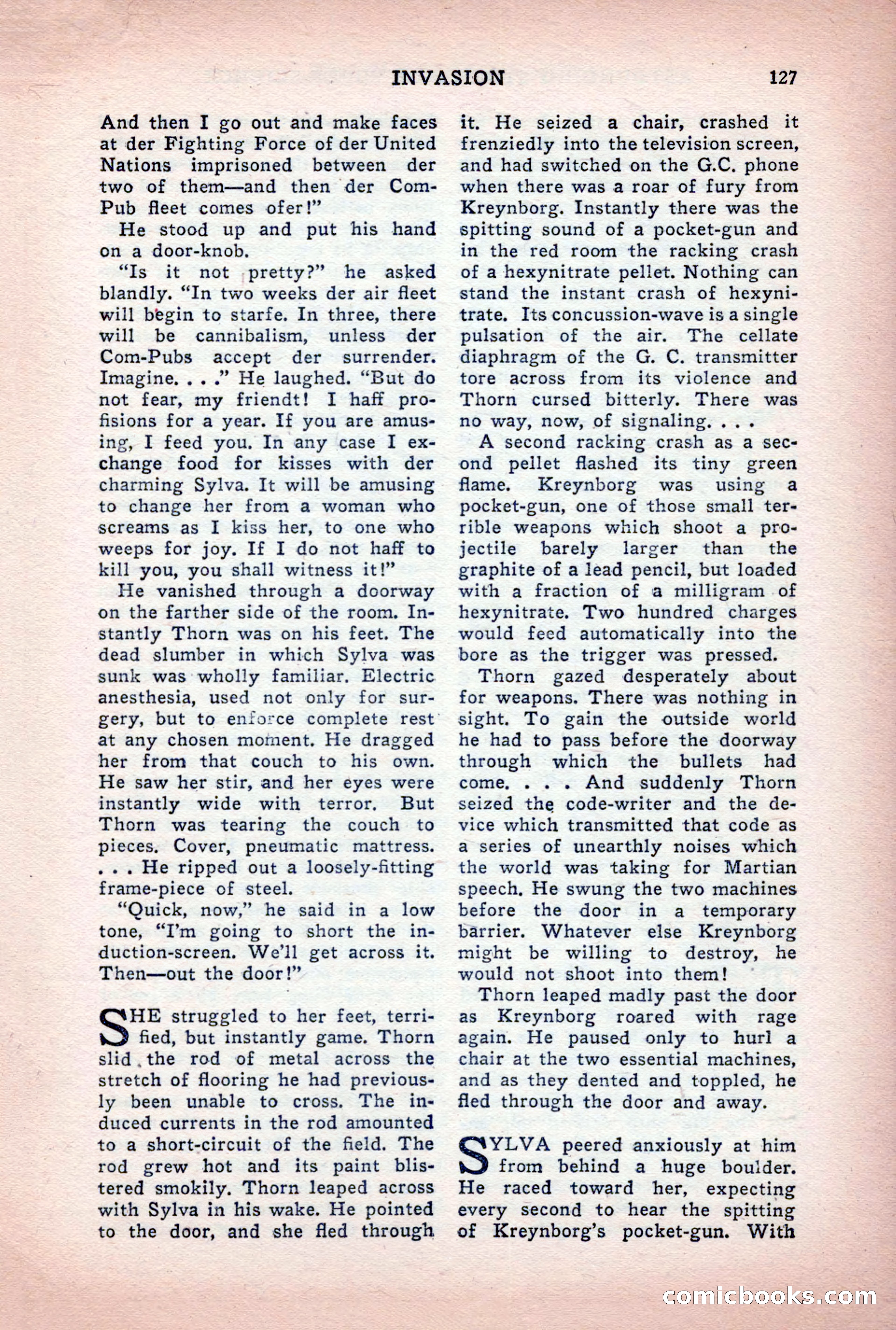 Astounding Stories of Super-Science, March 1933 — page 129 of 148