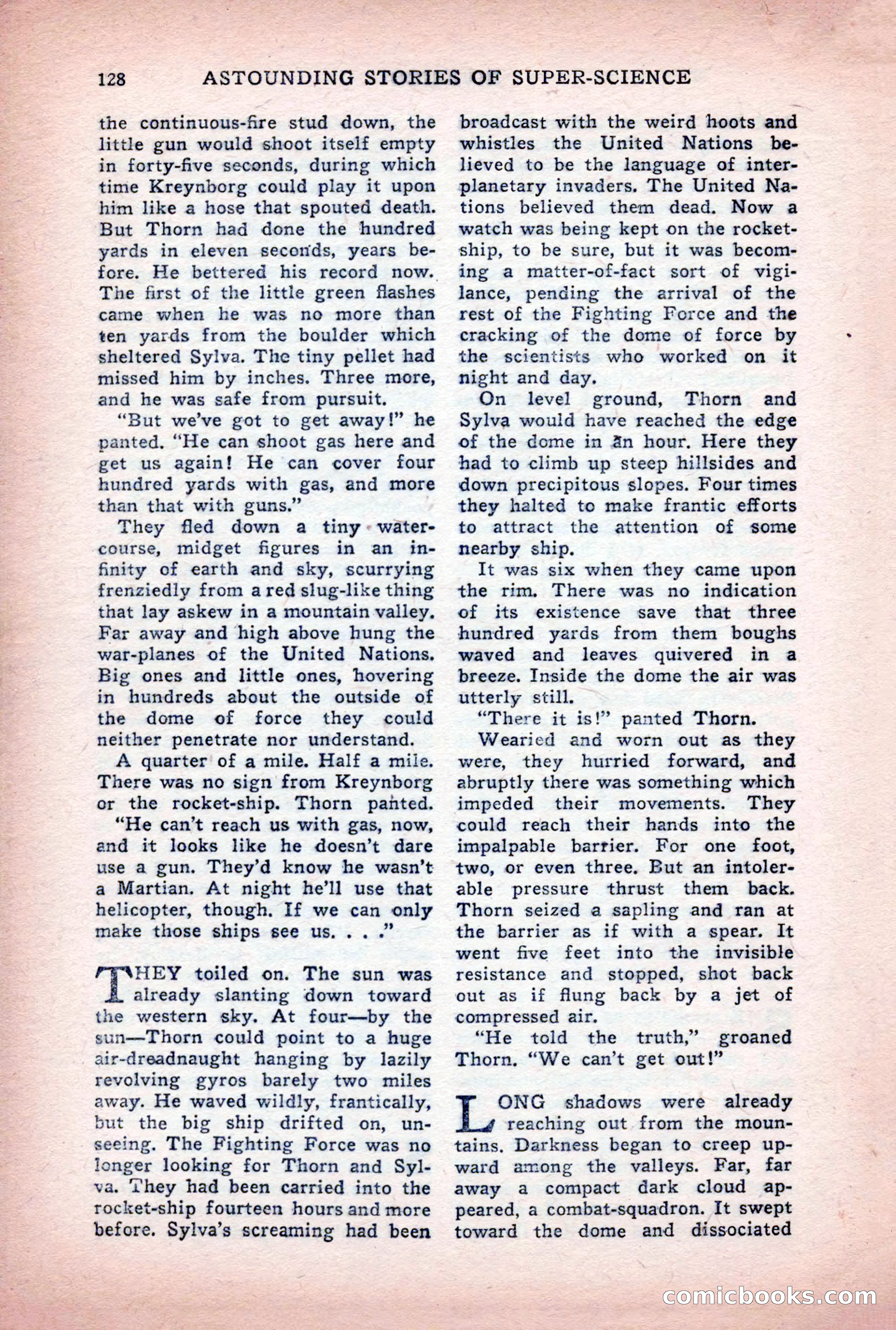Astounding Stories of Super-Science, March 1933 — page 130 of 148