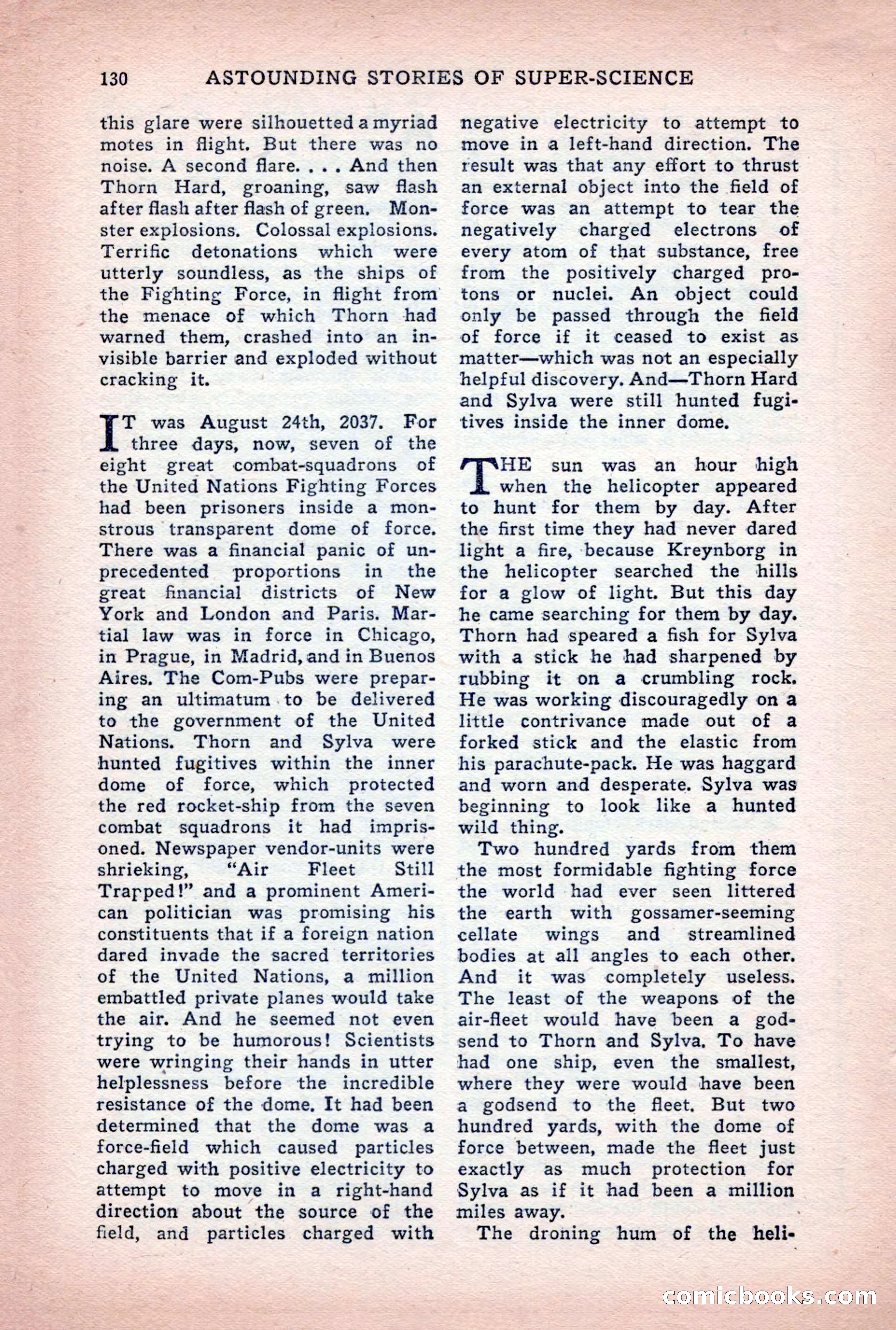 Astounding Stories of Super-Science, March 1933 — page 132 of 148