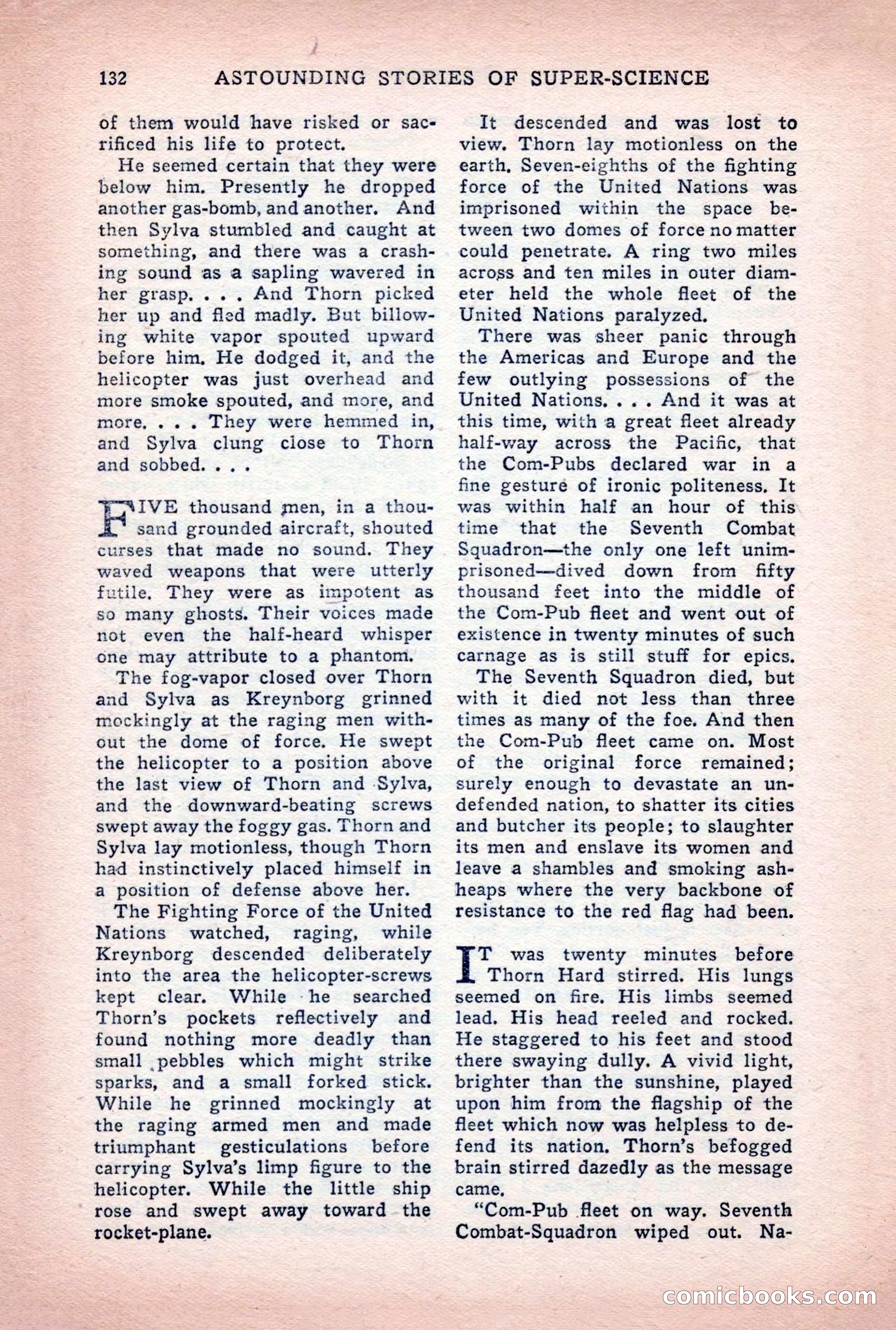 Astounding Stories of Super-Science, March 1933 — page 134 of 148