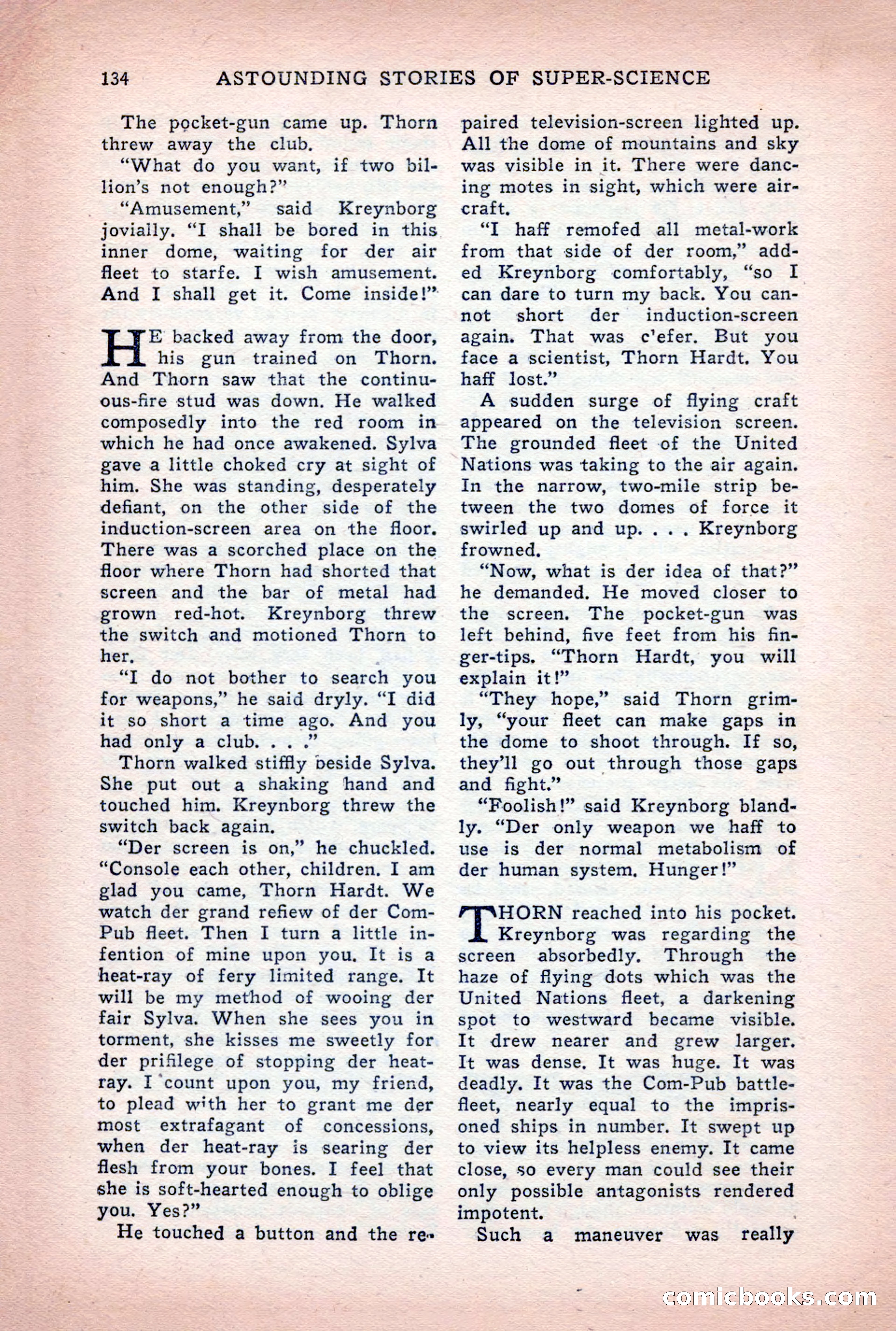 Astounding Stories of Super-Science, March 1933 — page 136 of 148