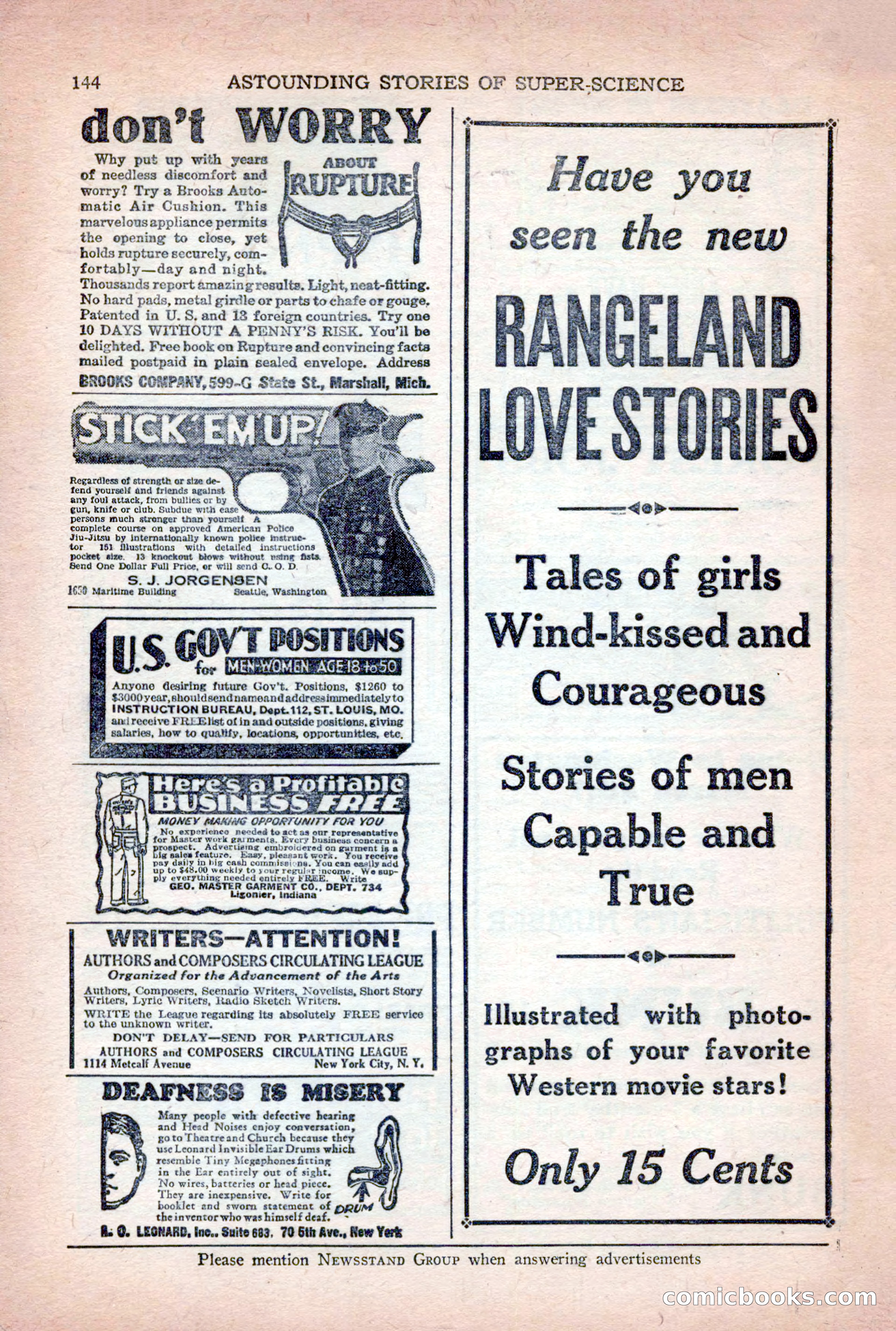 Astounding Stories of Super-Science, March 1933 — page 146 of 148