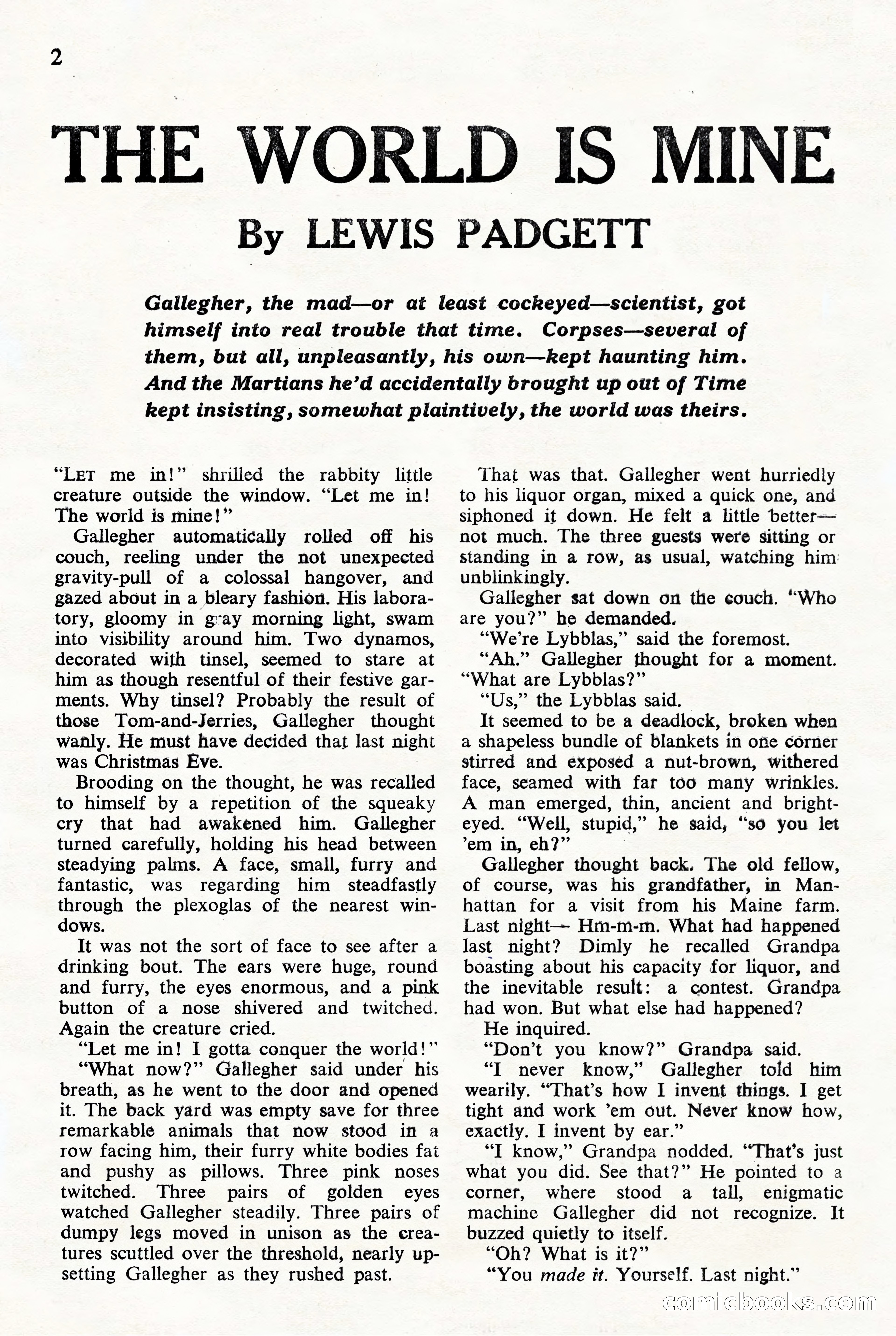 Astounding Science Fiction (British Edition) — page 4 of 68