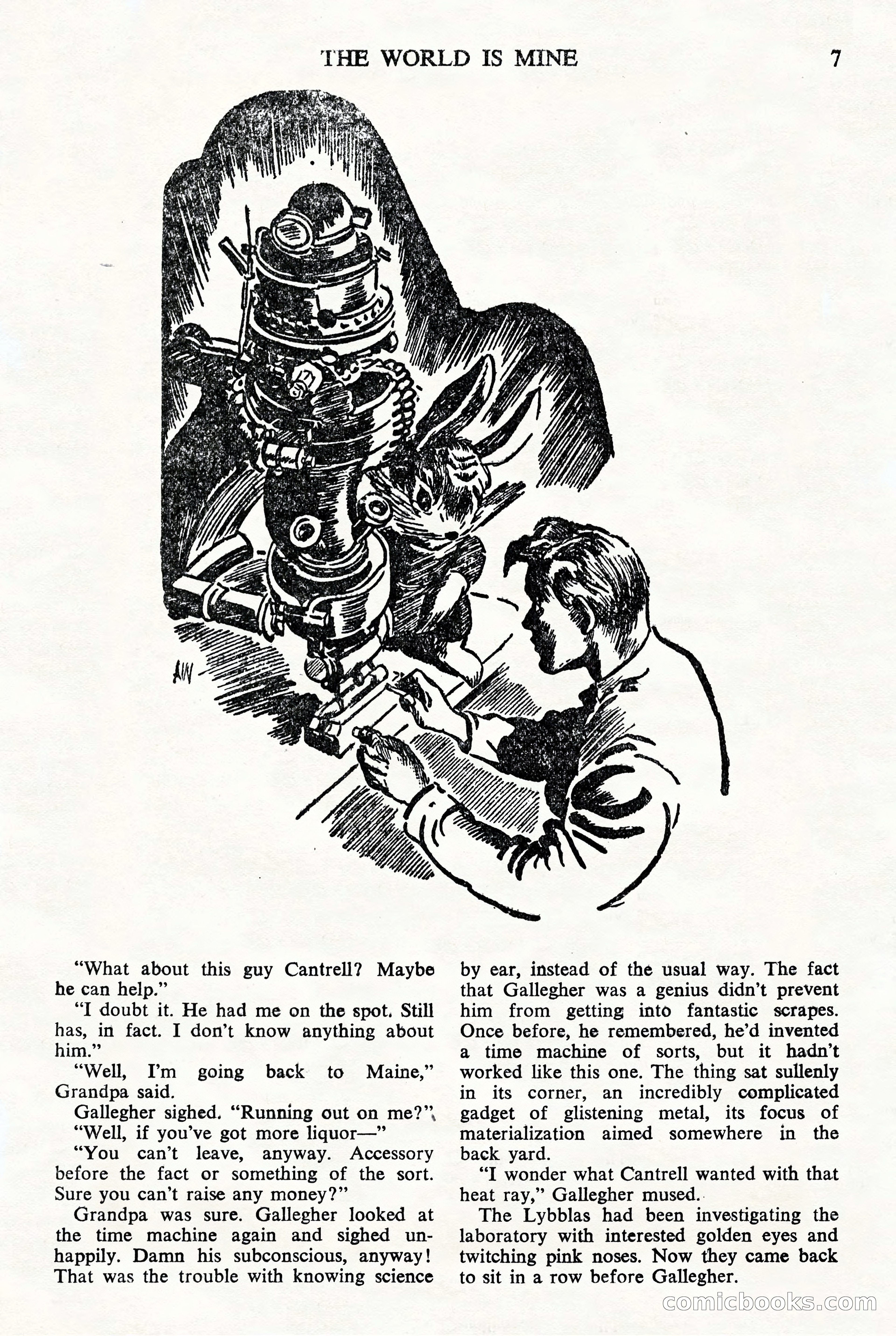 Astounding Science Fiction (British Edition) — page 9 of 68